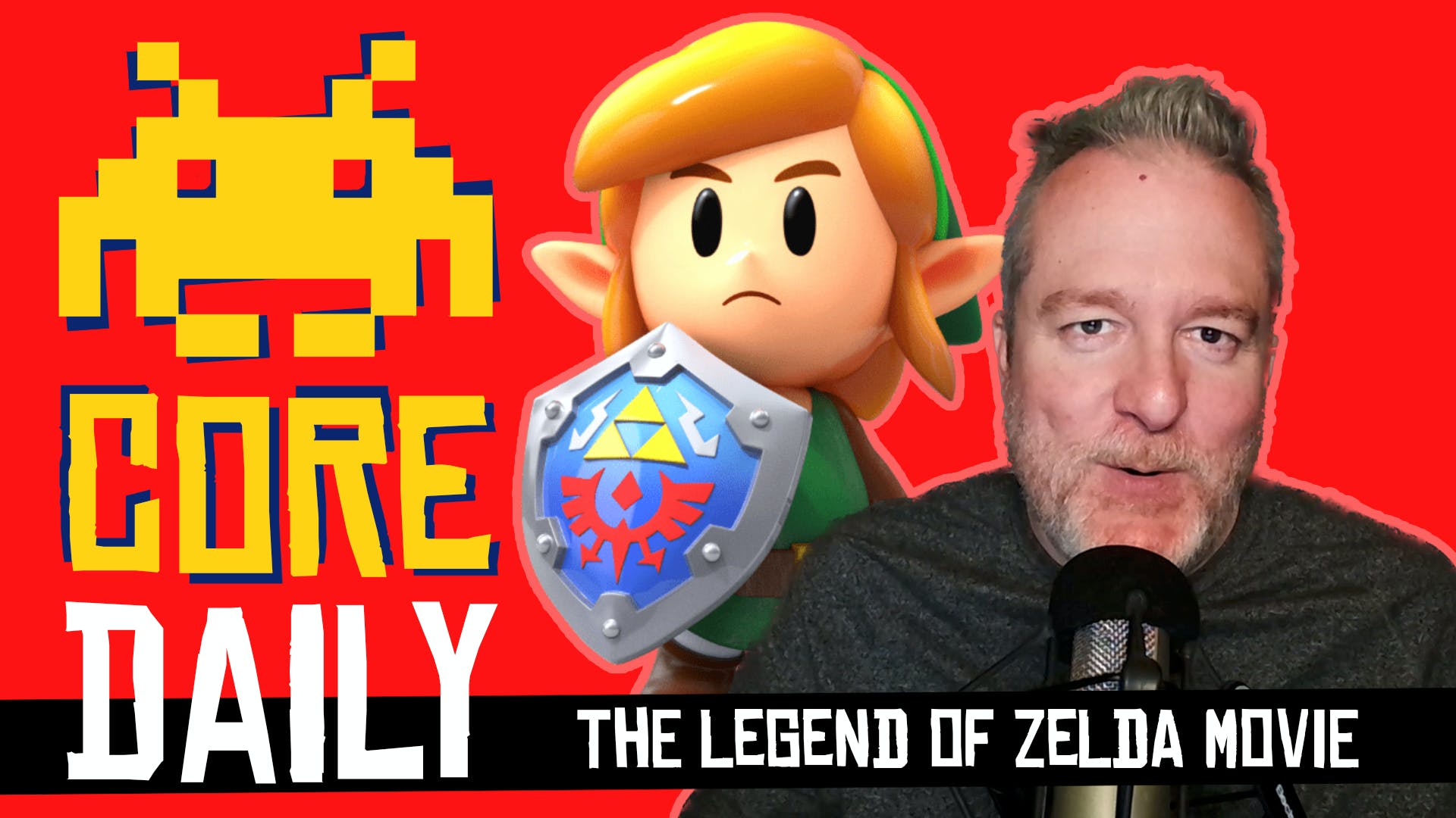 cover art for CORE Daily: The Legend of Zelda Movie