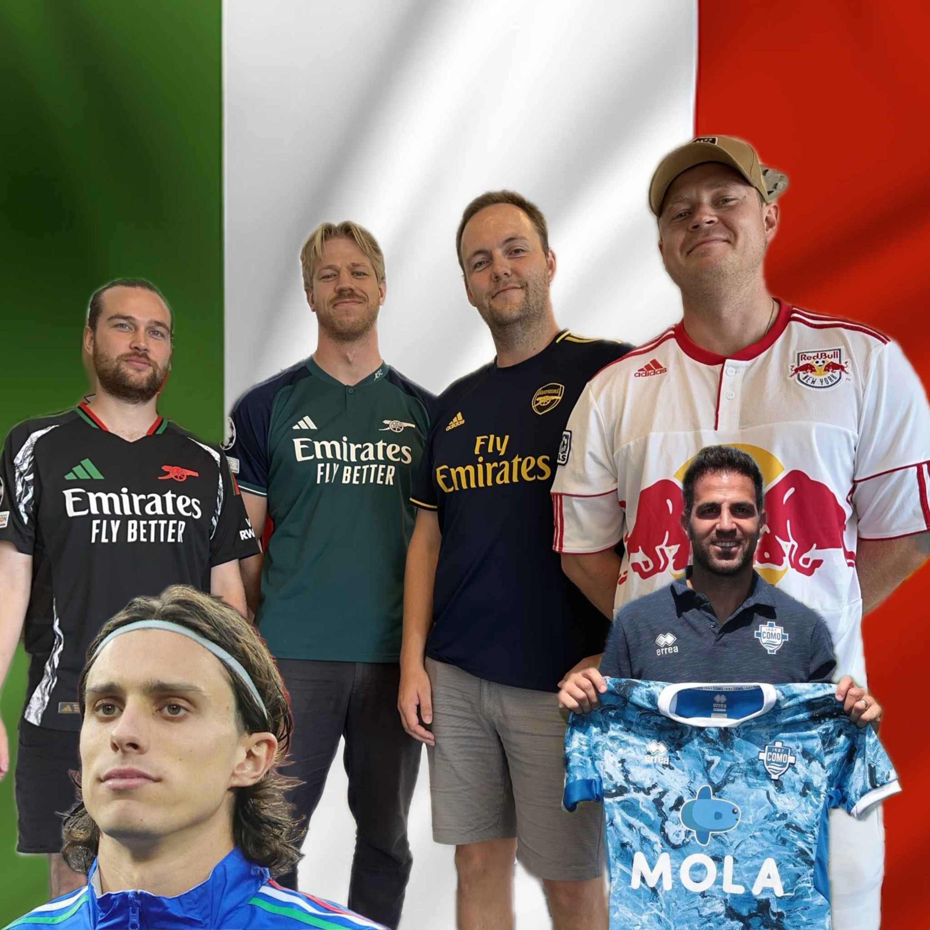 Calafiori, Serie A, Fabregas og quiz m/ gjest Per Asbjørn Solberg episode artwork