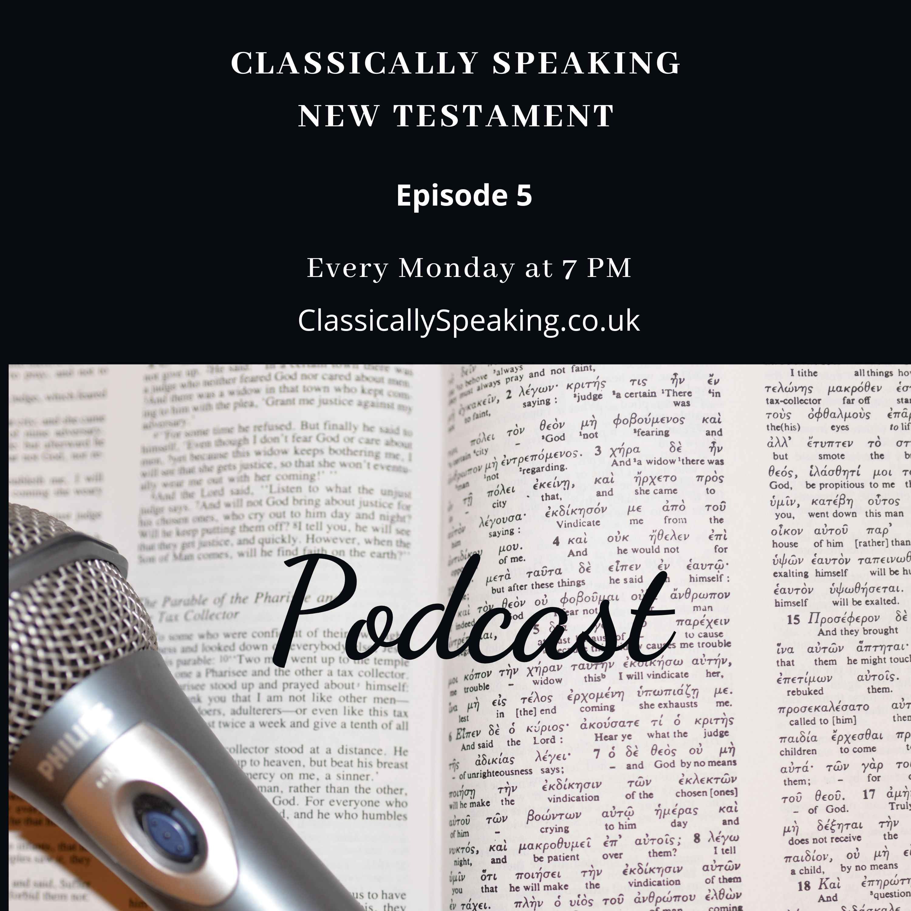 The Bible read to classical music daily