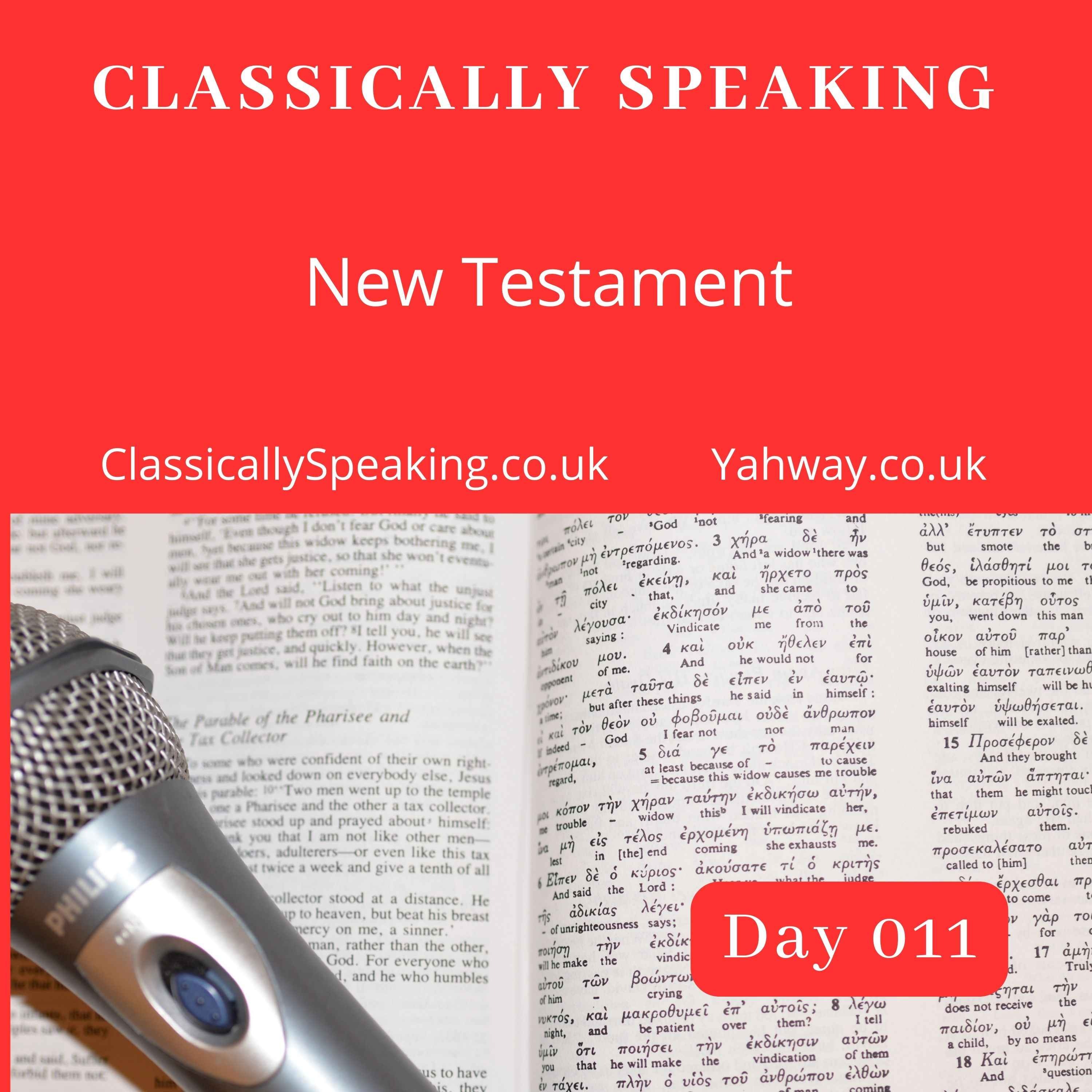 The Bible read to classical music daily