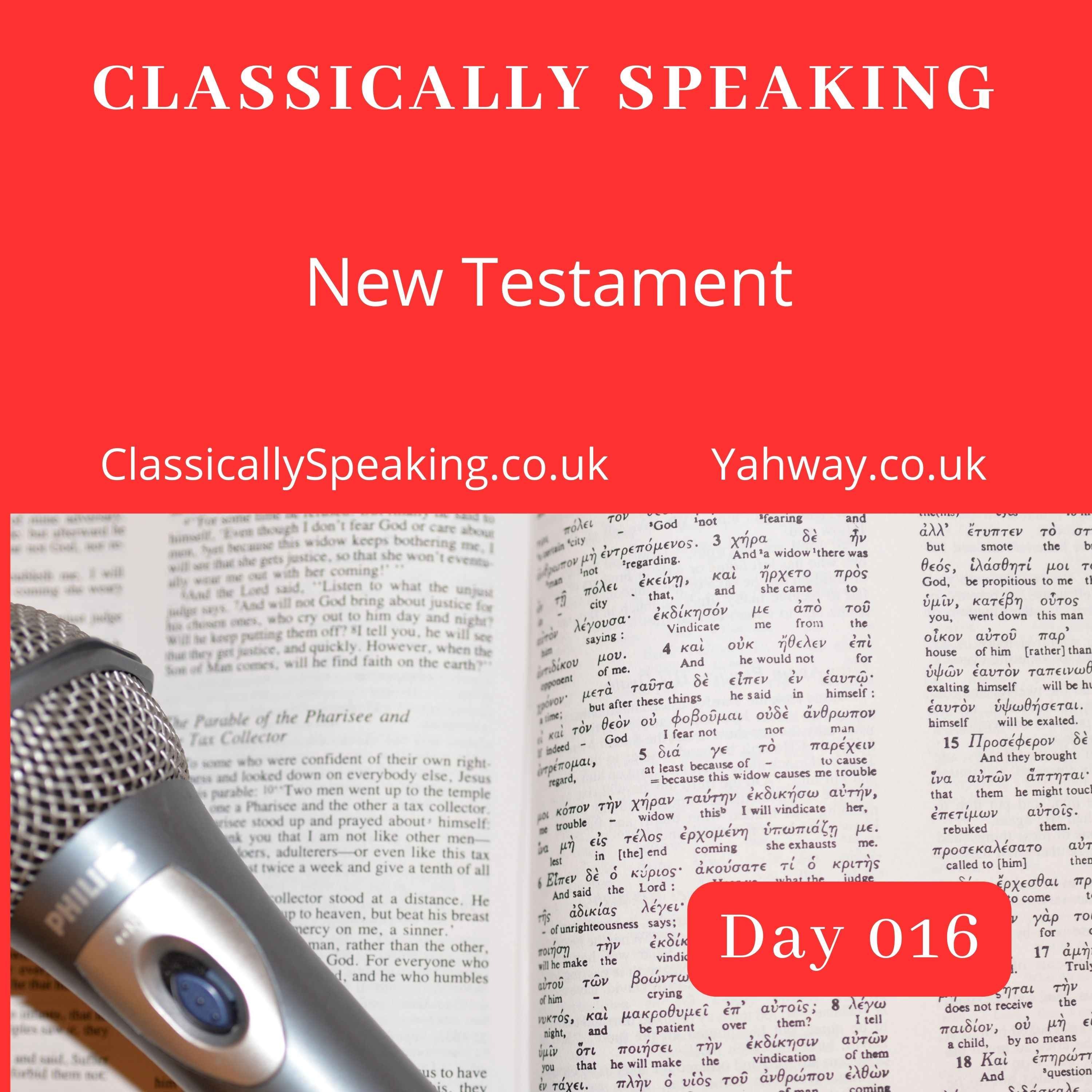 The Bible read to classical music daily