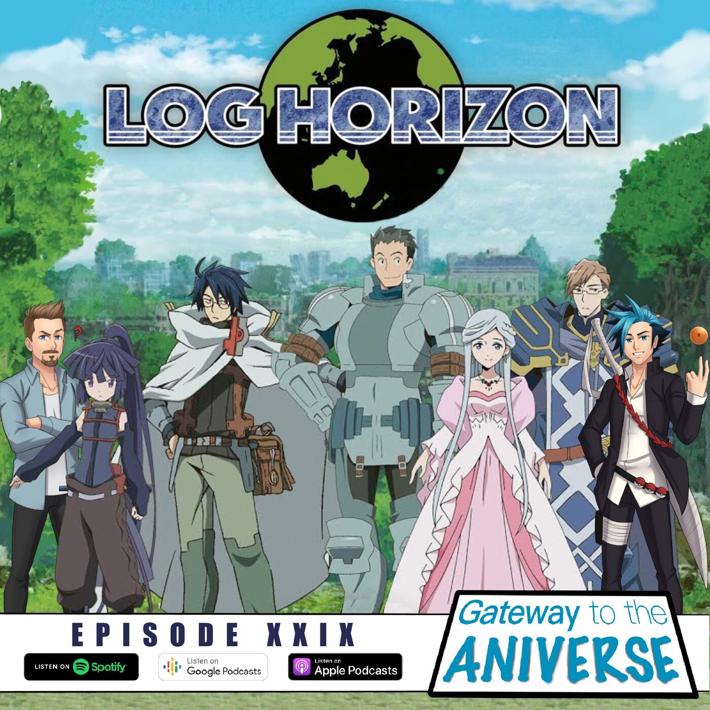 Log Horizon: Is this the best isekai so far? - Anime Against the World |  Acast