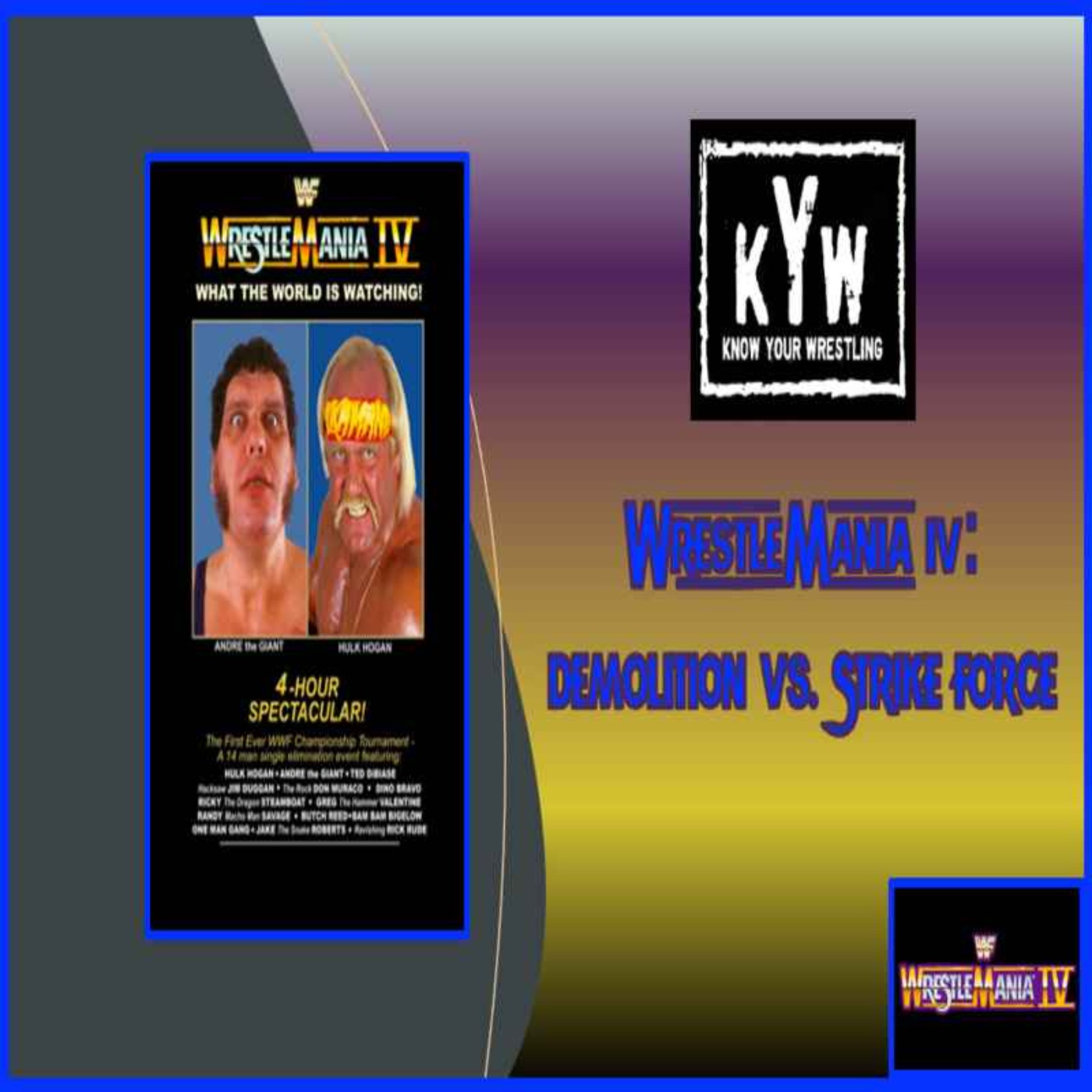 cover art for WrestleMania IV: Demolition vs. Strike Force