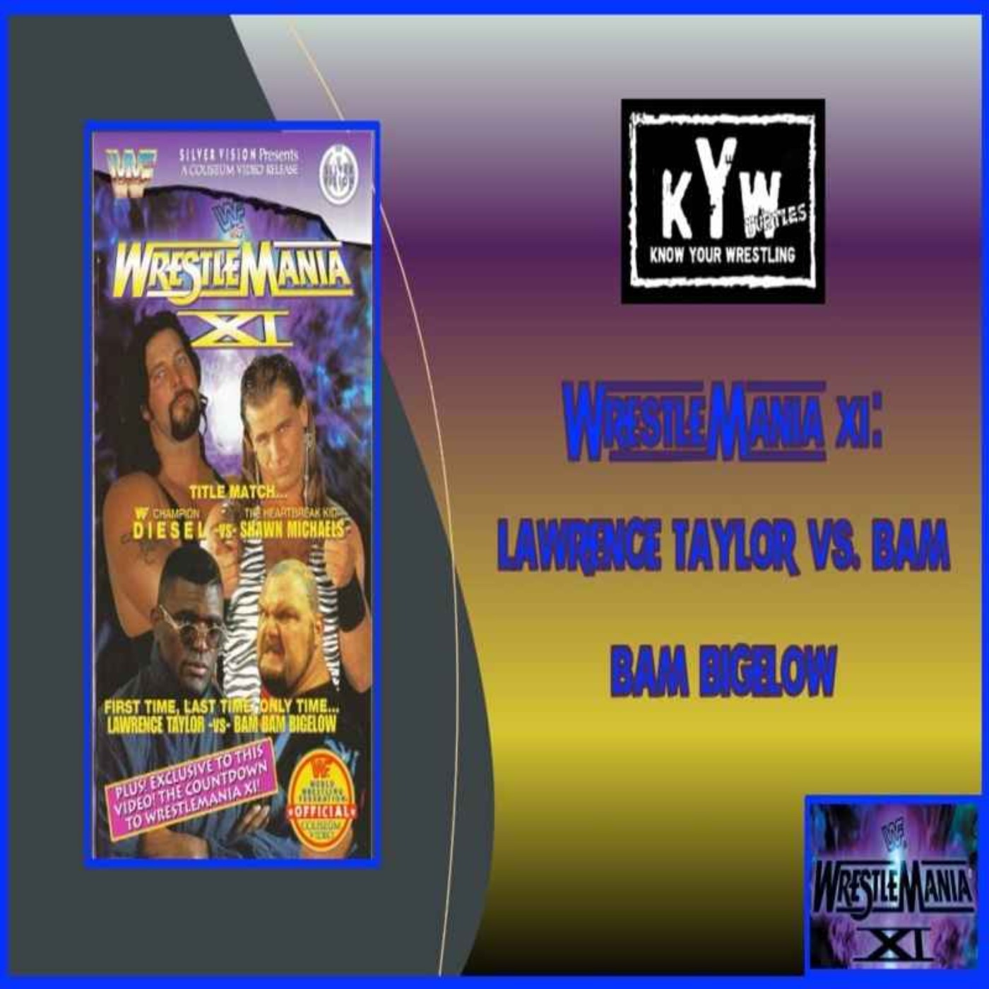 WrestleMania XI: Lawrence Taylor vs. Bam Bam Bigelow