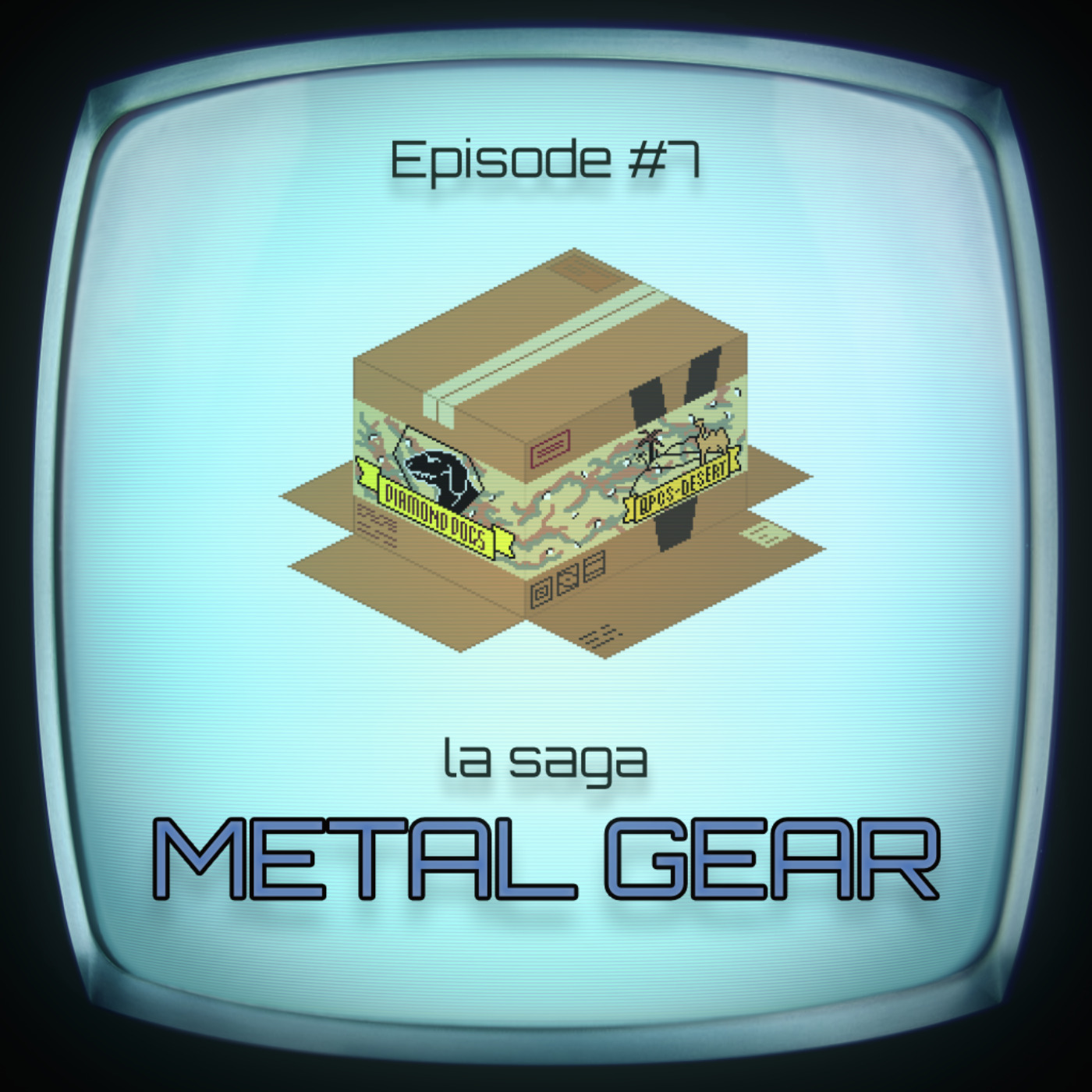 cover art for #7 - la saga Metal Gear (partie 1)