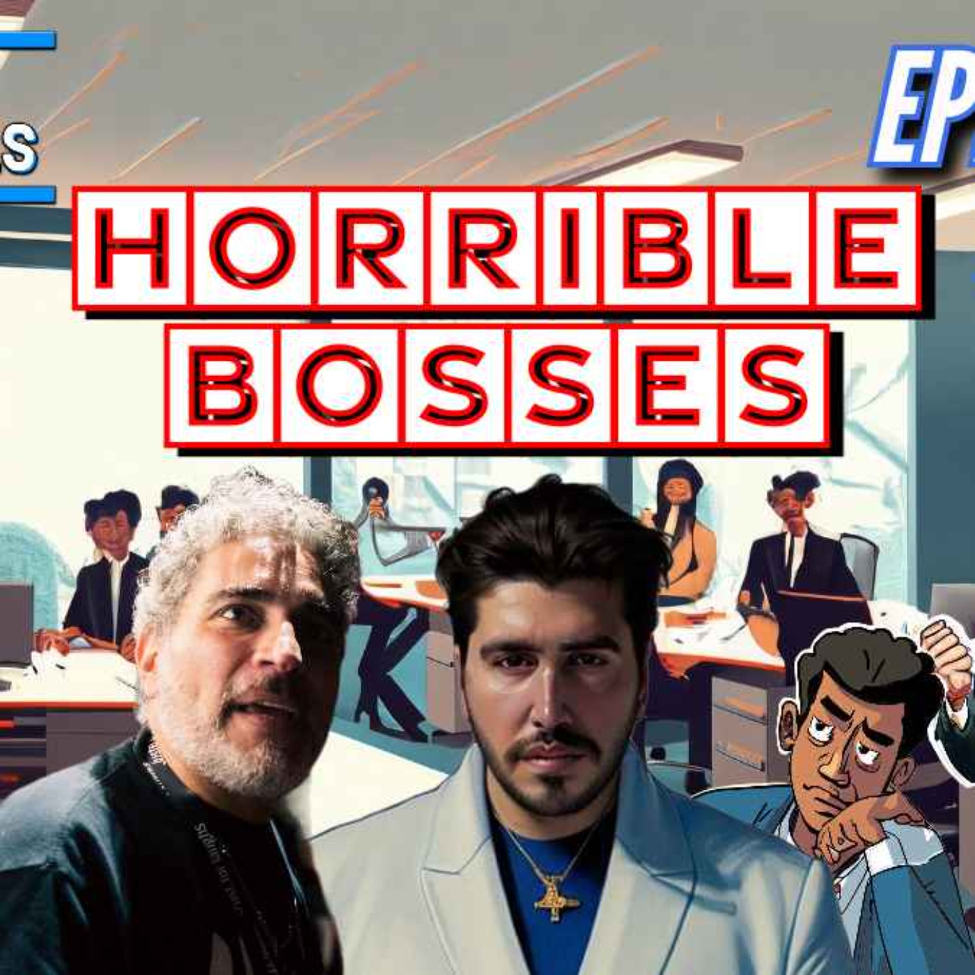 cover art for Episode 135 | Horrible Bosses