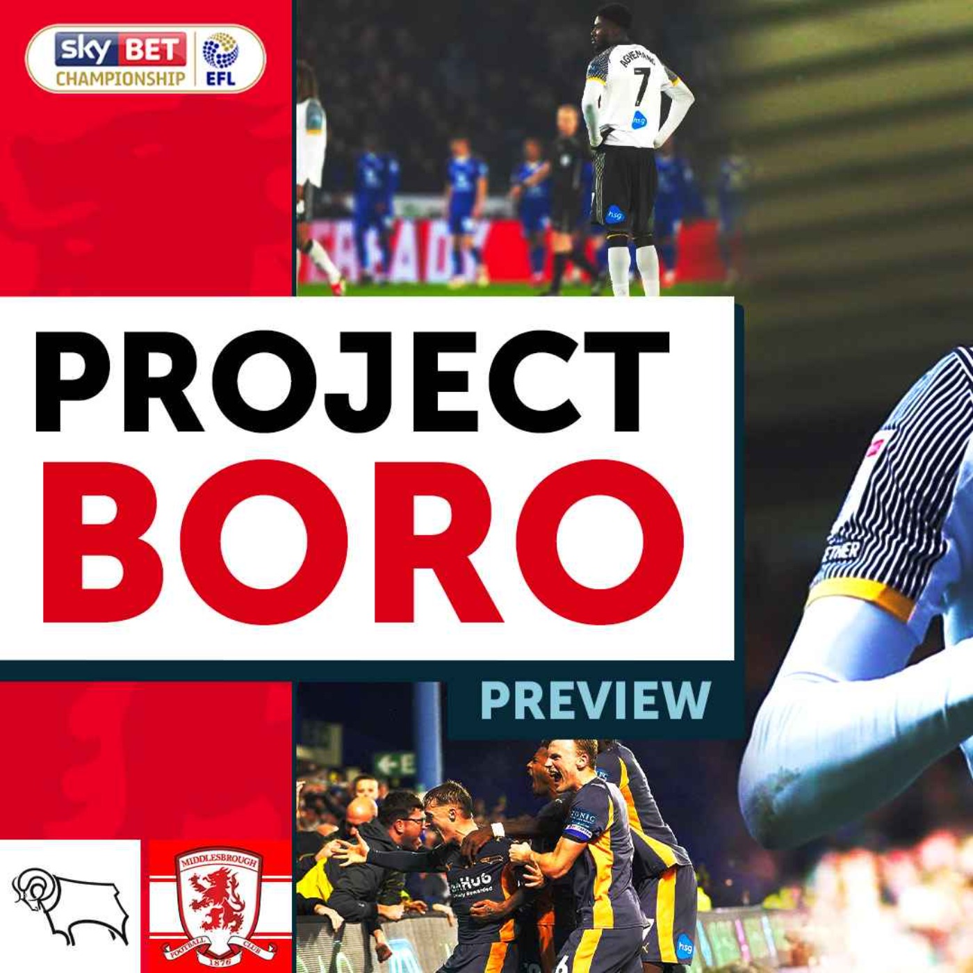 CAN BORO STOP THE WINLESS & GOALLESS SLIDE? | Derby County vs Middlesbrough Preview - Project Boro