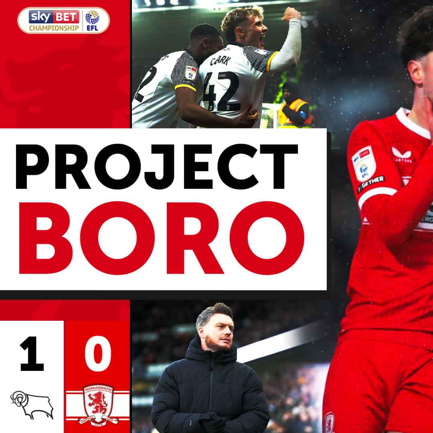 BORO LOSE AGAIN AND DROP OUT OF THE TOP 2! | Derby County 1-0 Middlesbrough - Project Boro #156