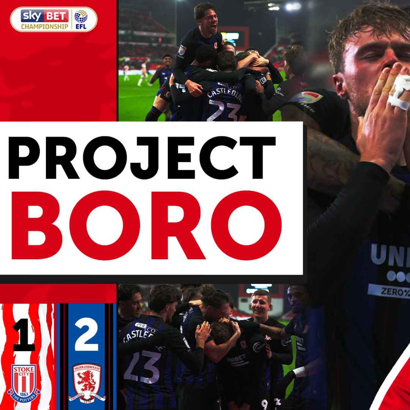 WHAT A COMEBACK! ANOTHER HUGE AWAY WIN FOR BORO! | Stoke City 1-2 Middlesbrough - Project Boro #159