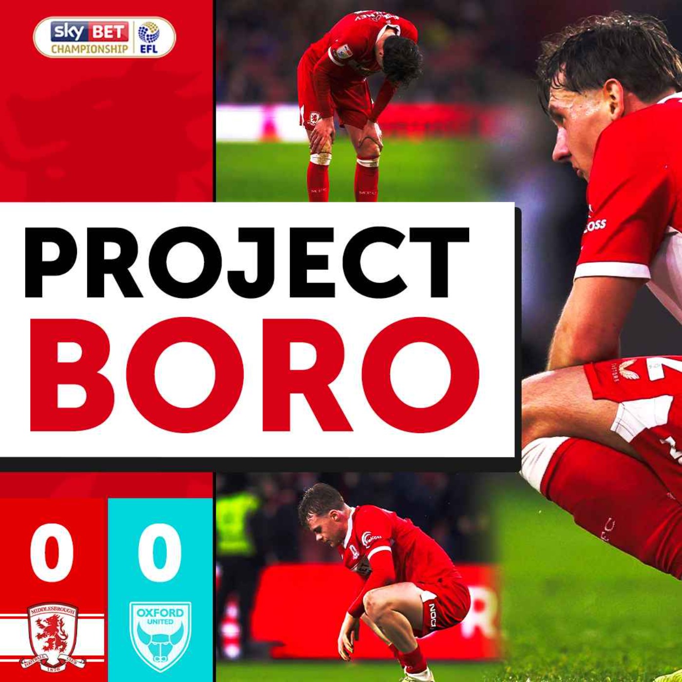 BORO DROP HUGE POINTS BUT GAIN VITAL GROUND! | Middlesbrough 0-0 Oxford United - Project Boro #165
