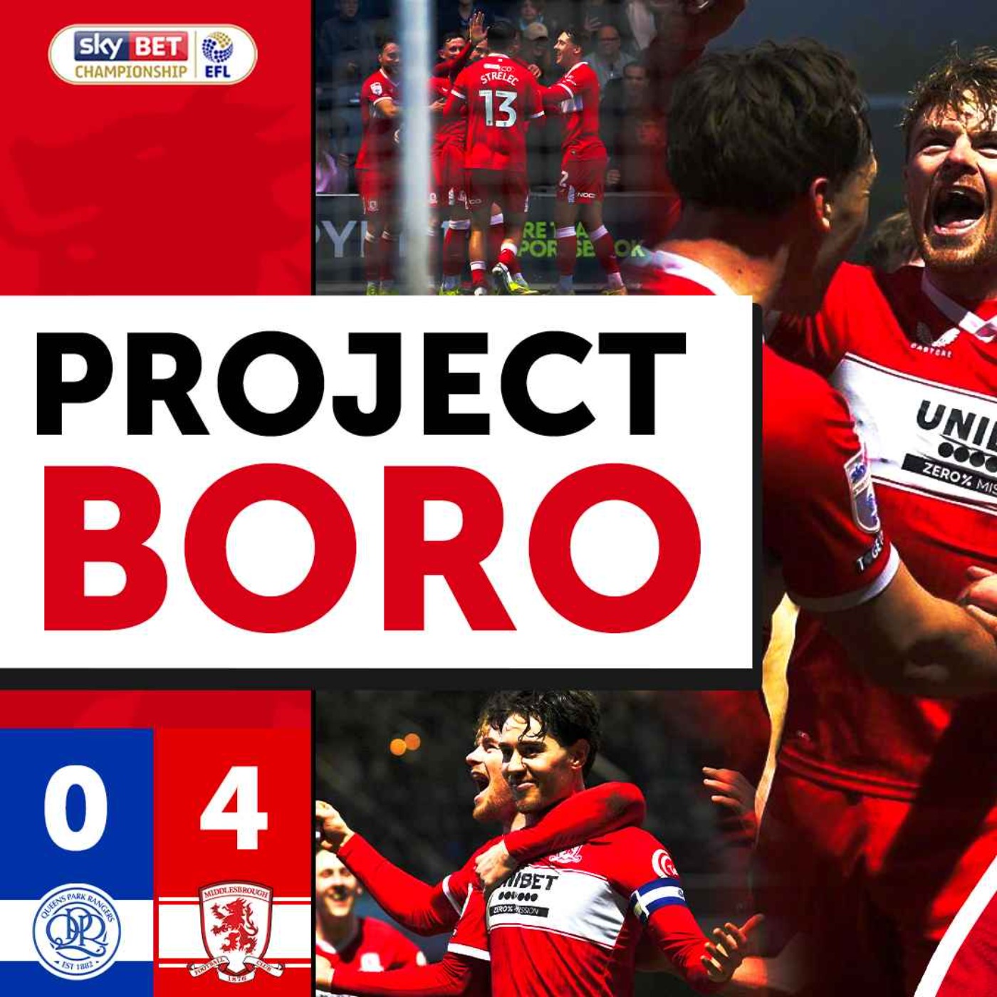 BORO DEMOLISH QPR TO PULL CLEAR IN 2nd ONCE AGAIN! | QPR 0-4 Middlesbrough - Project Boro #169