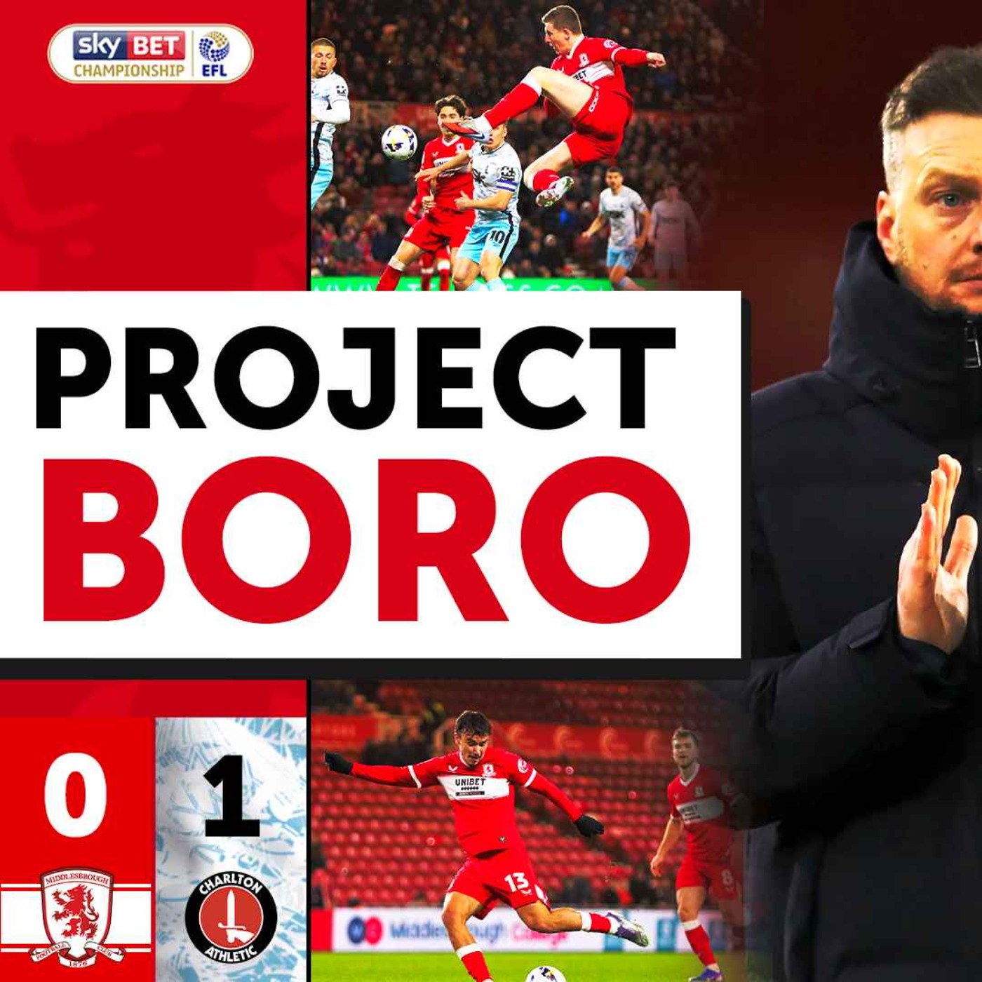 BORO BLOW ANOTHER HUGE OPPORTUNITY AT THE RIVERSIDE | Middlesbrough 0-1 Charlton - Project Boro #170 episode artwork