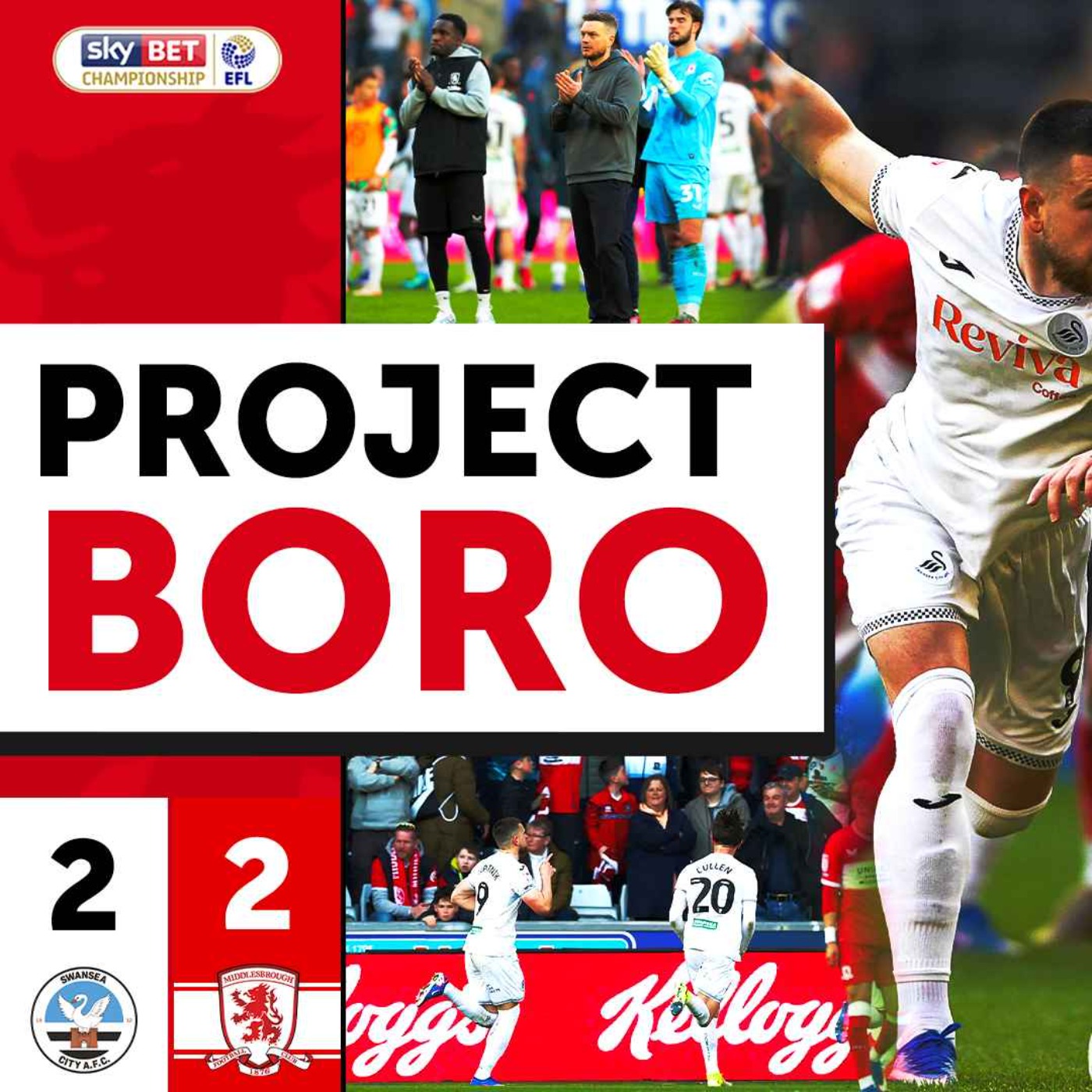 BORO FIND NEW WAYS OF THROWING AWAY POINTS! | Swansea City 2-2 Middlesbrough - Project Boro #176 episode artwork