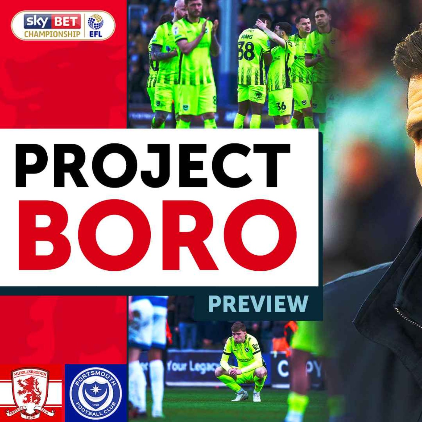 WILL BORO'S WINLESS RUN FINALLY END?! | Middlesbrough vs Portsmouth - Project Boro Preview episode artwork