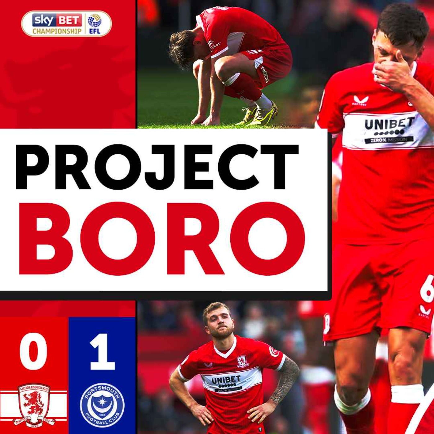 BORO'S SEASON CONTINUES TO FALL APART! | Middlesbrough 0-1 Portsmouth - Project Boro #178 episode artwork