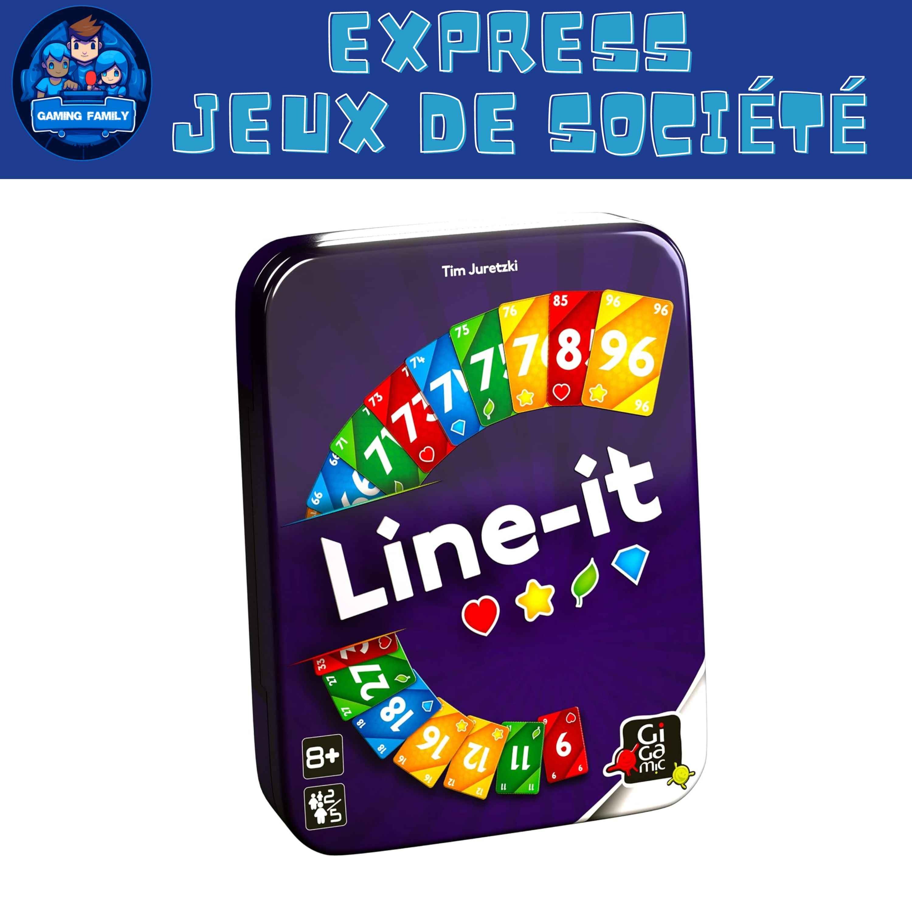 Test Express : Line-It, un nouveau jeu de cartes coup de coeur