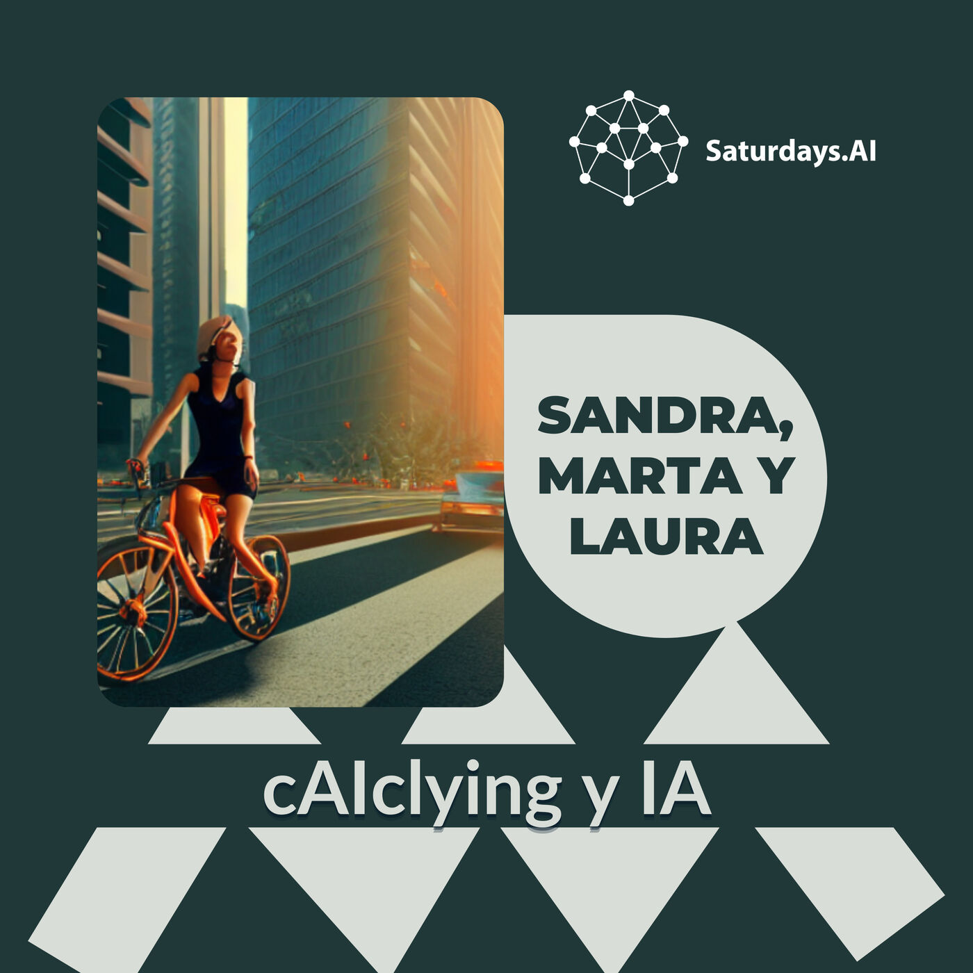 cover art for T4-E10-Sandra-Marta-Laura-cAIclyng-Bicicleta con Inteligencia Artificial