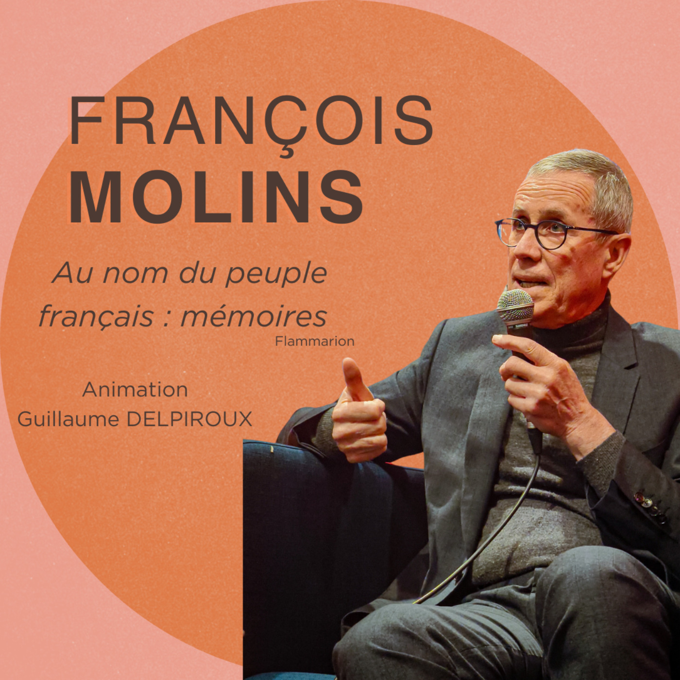 cover art for François Molins - Au nom du peuple français : mémoires