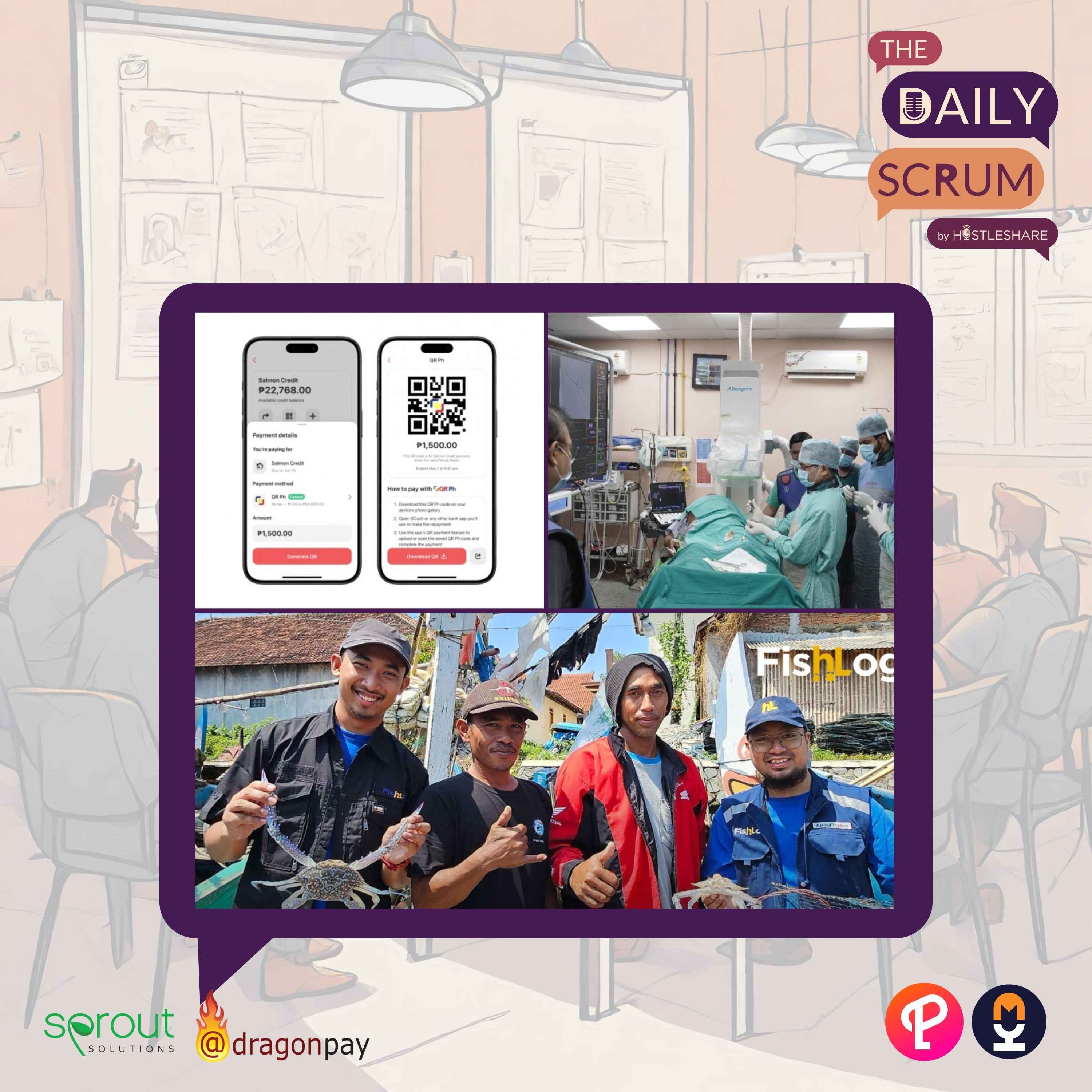 The Salmon Group partners AllBank to launch QR PH payment method, Indonesia's FishLog successfully closes Pre-Series A extension round