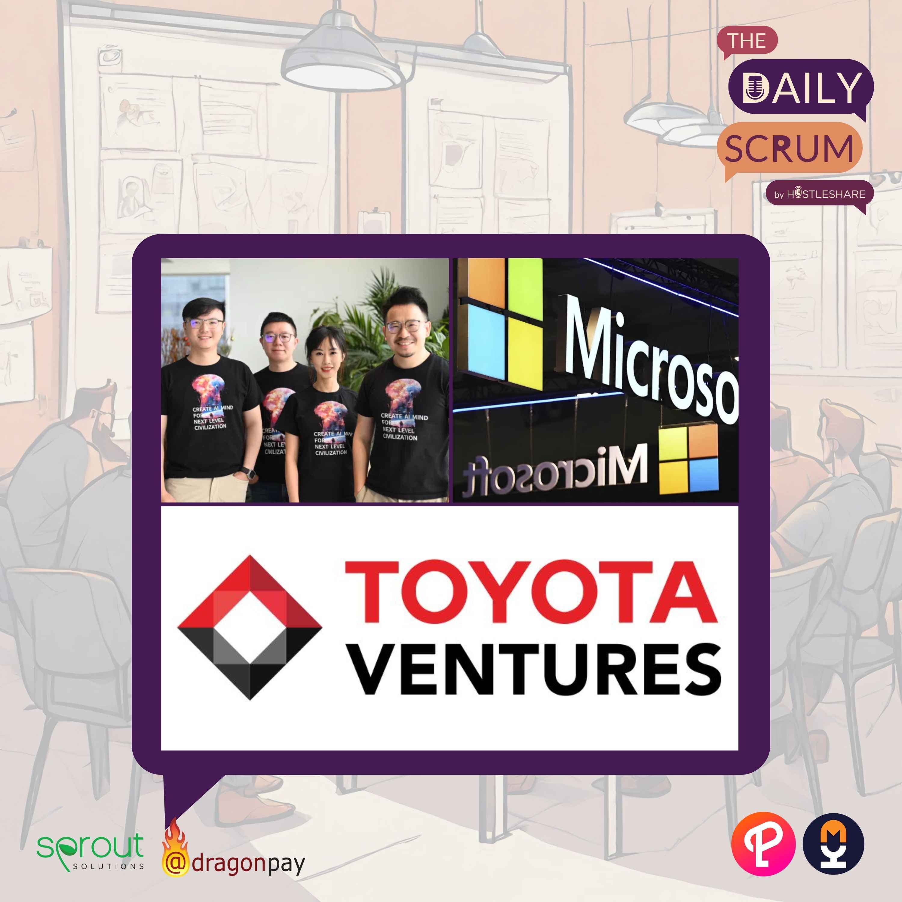 Toyota ventures raises additional $300M for early-stage investments, Singapore-based AI firm Mindverse raises $5m in seed funding