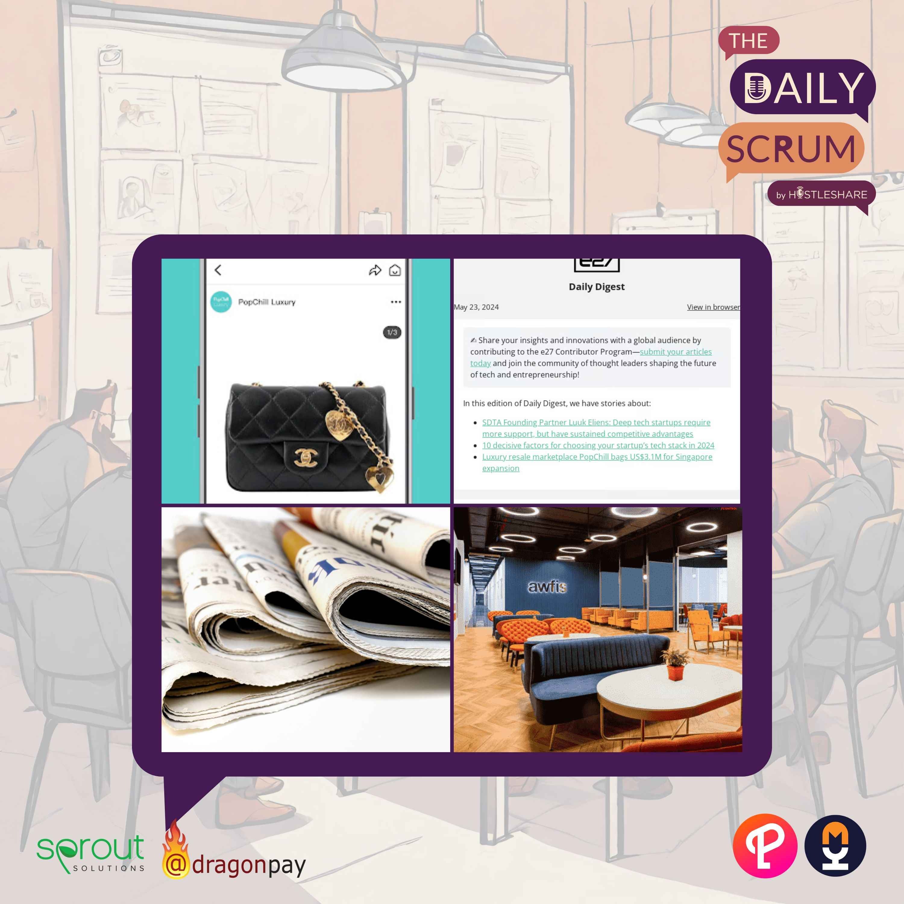 Luxury resale marketplace PopChill raises $3.1M for Singapore expansion, SDTA's funding partner Luuk Eliens: Deep tech startups need more support, but possess sustained competitive advantages