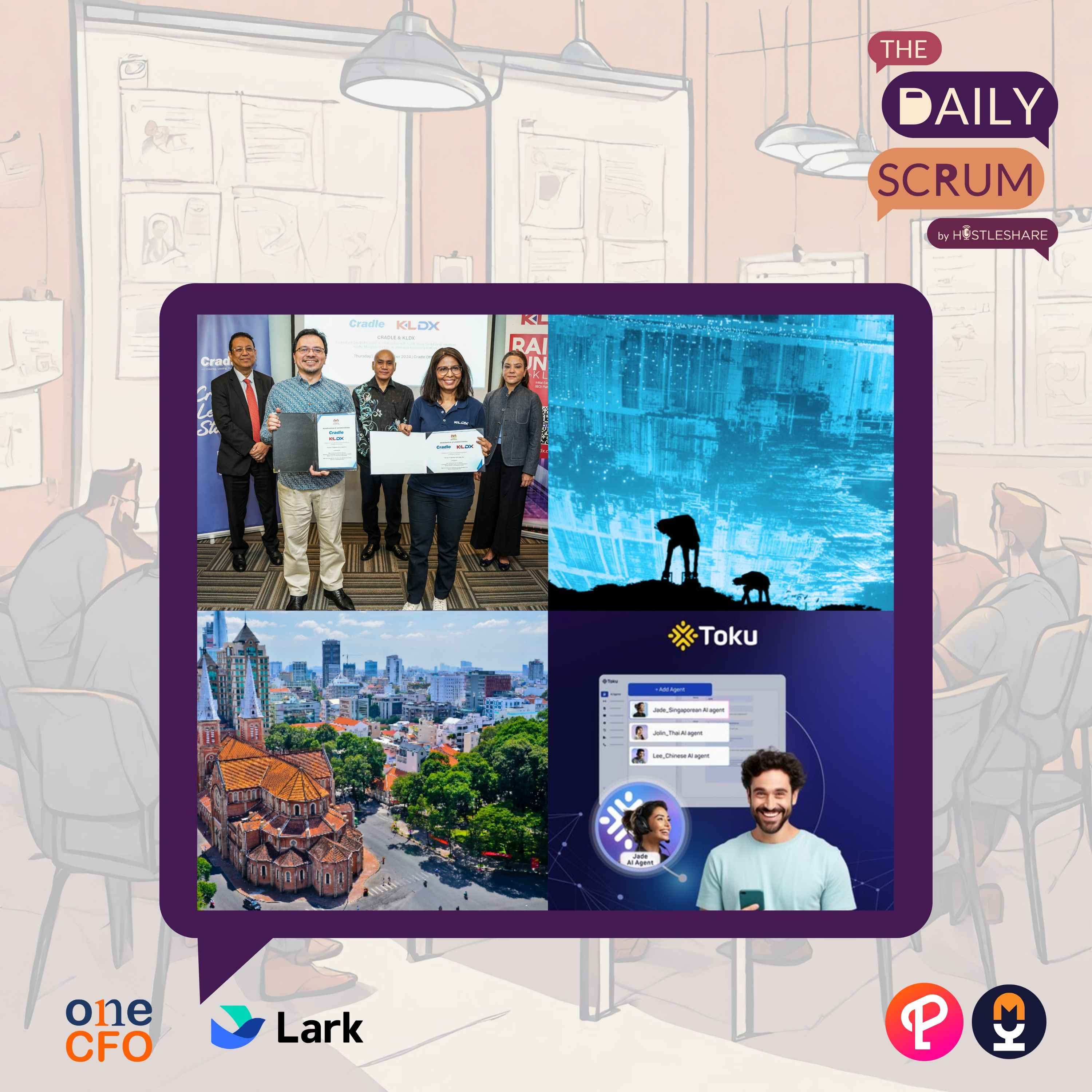 The Daily Scrum - Asian Startup and Tech News