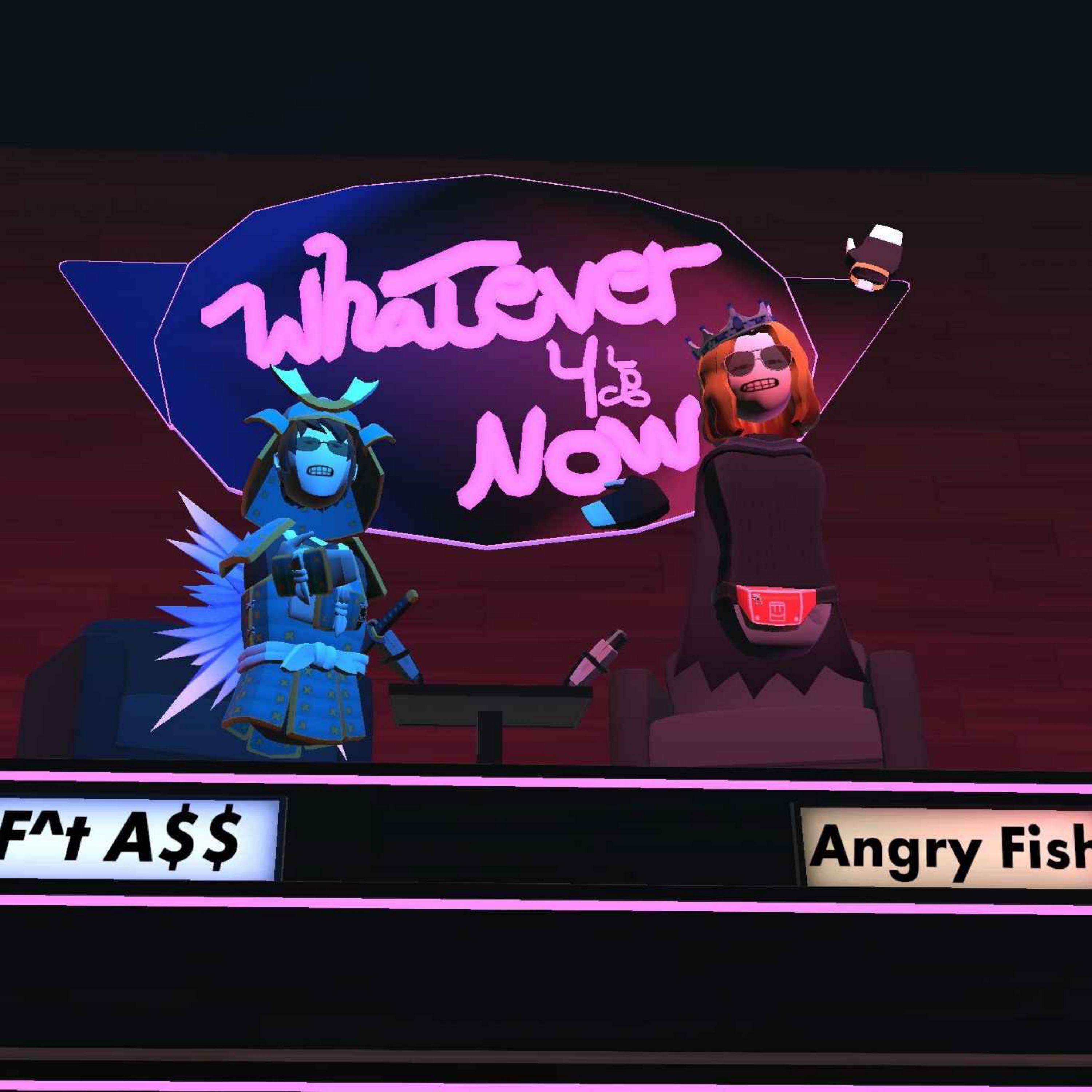 Whatever 4 now podcast artwork