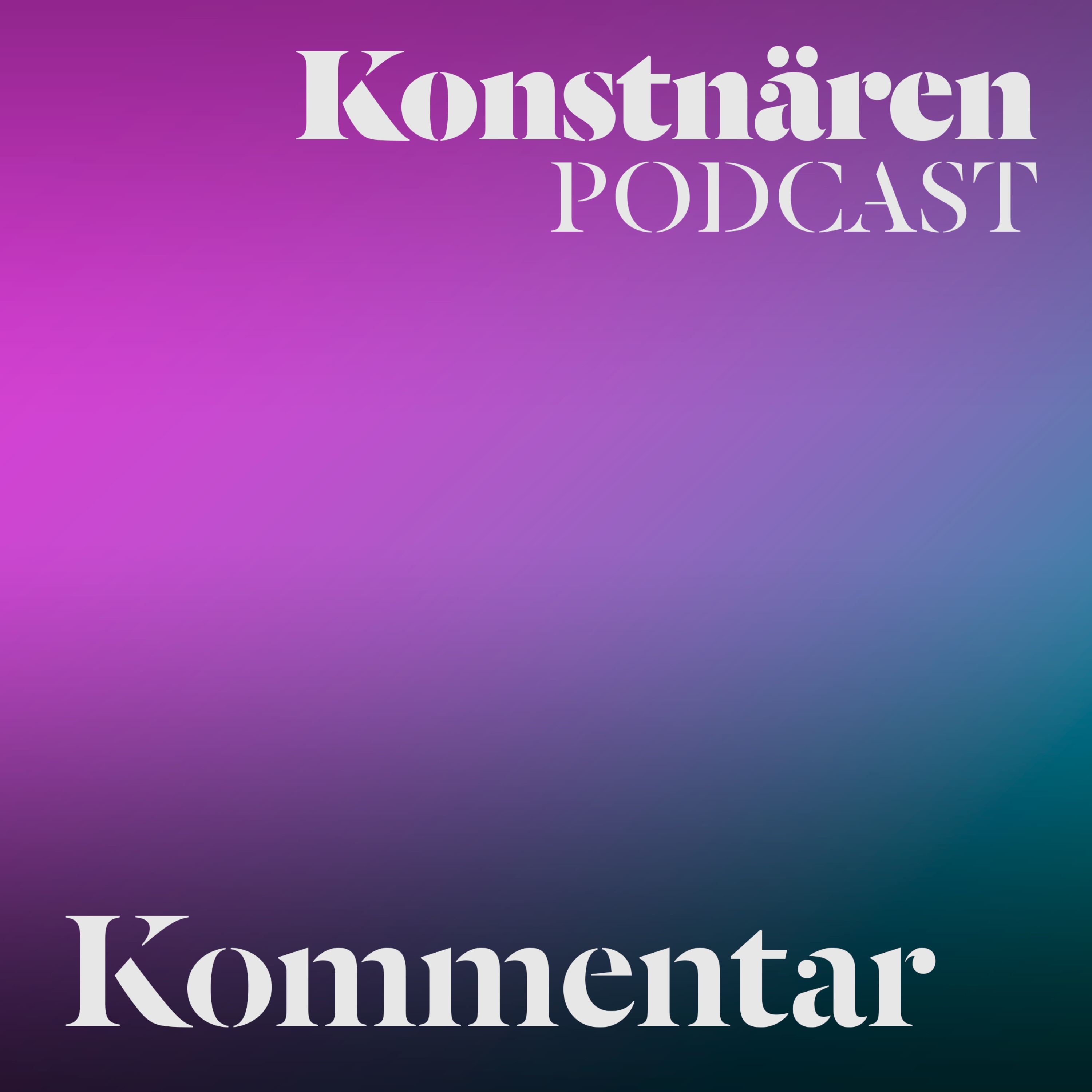 Konstnären