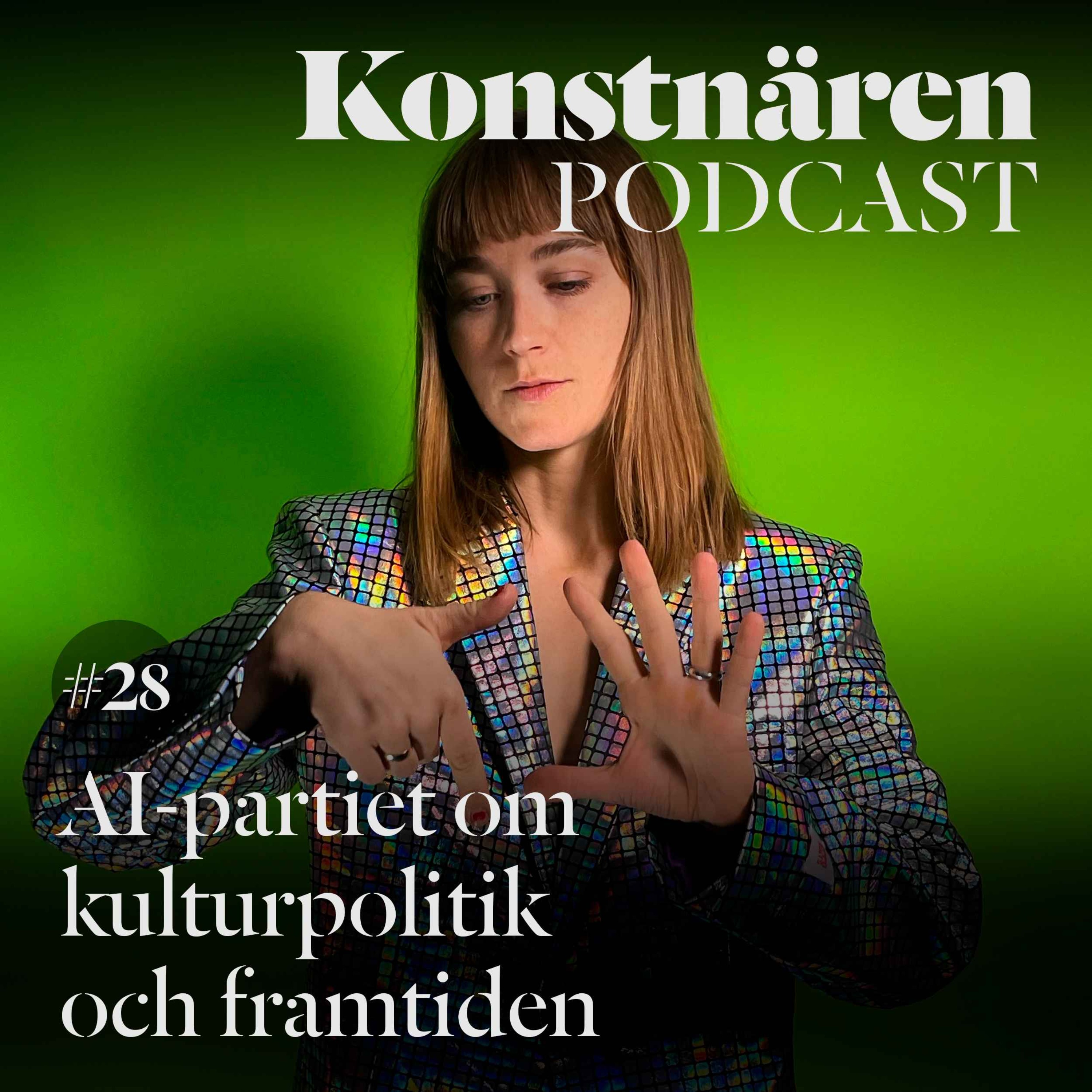 AI-partiets Emma Bexell om Palme, AI och konstens framtid