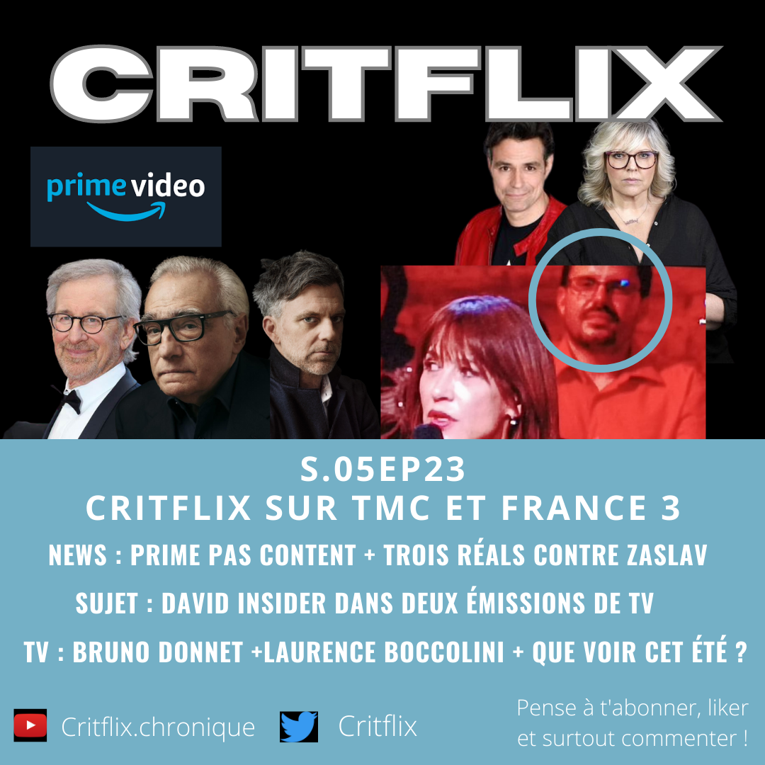 Critflix : Le Podcast média ciné télé
