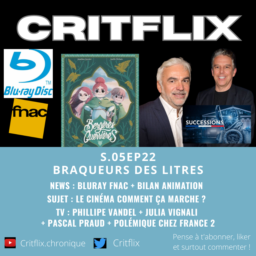 Critflix : Le Podcast média ciné télé