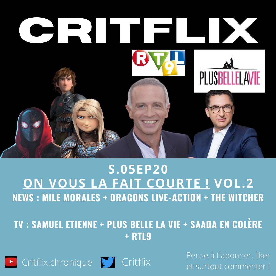 Critflix : Le Podcast média ciné télé