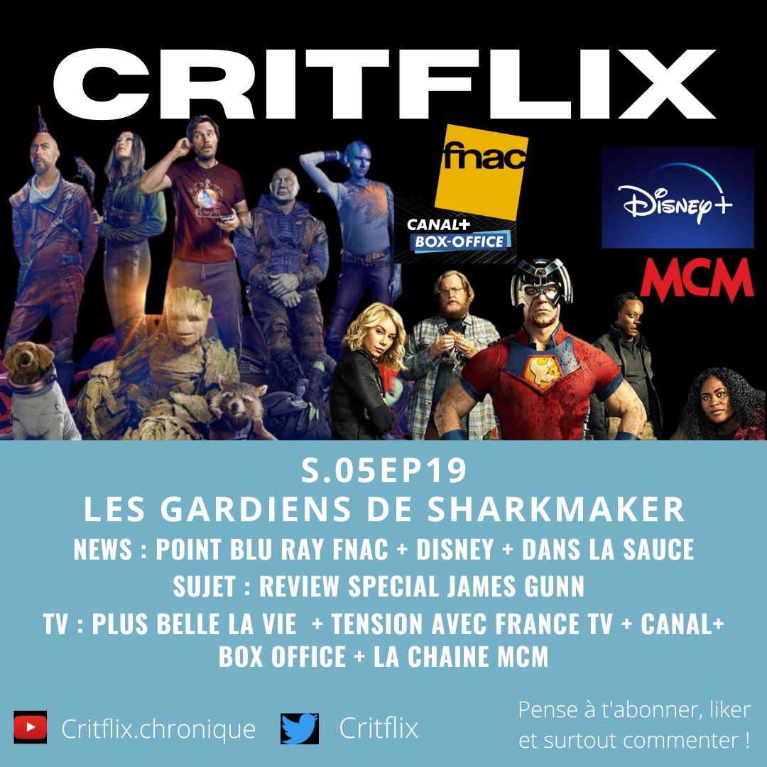 Critflix : Le Podcast média ciné télé