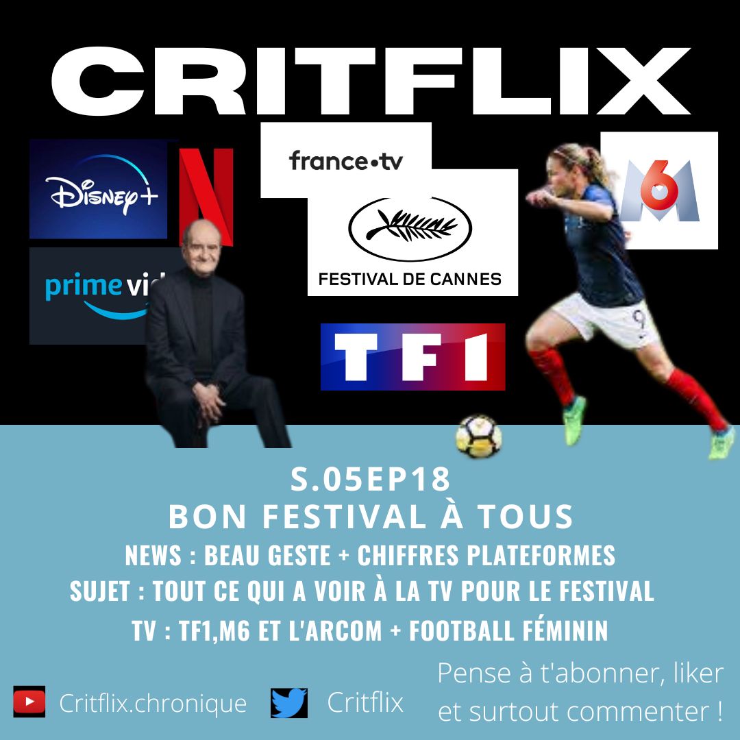 Critflix : Le Podcast média ciné télé