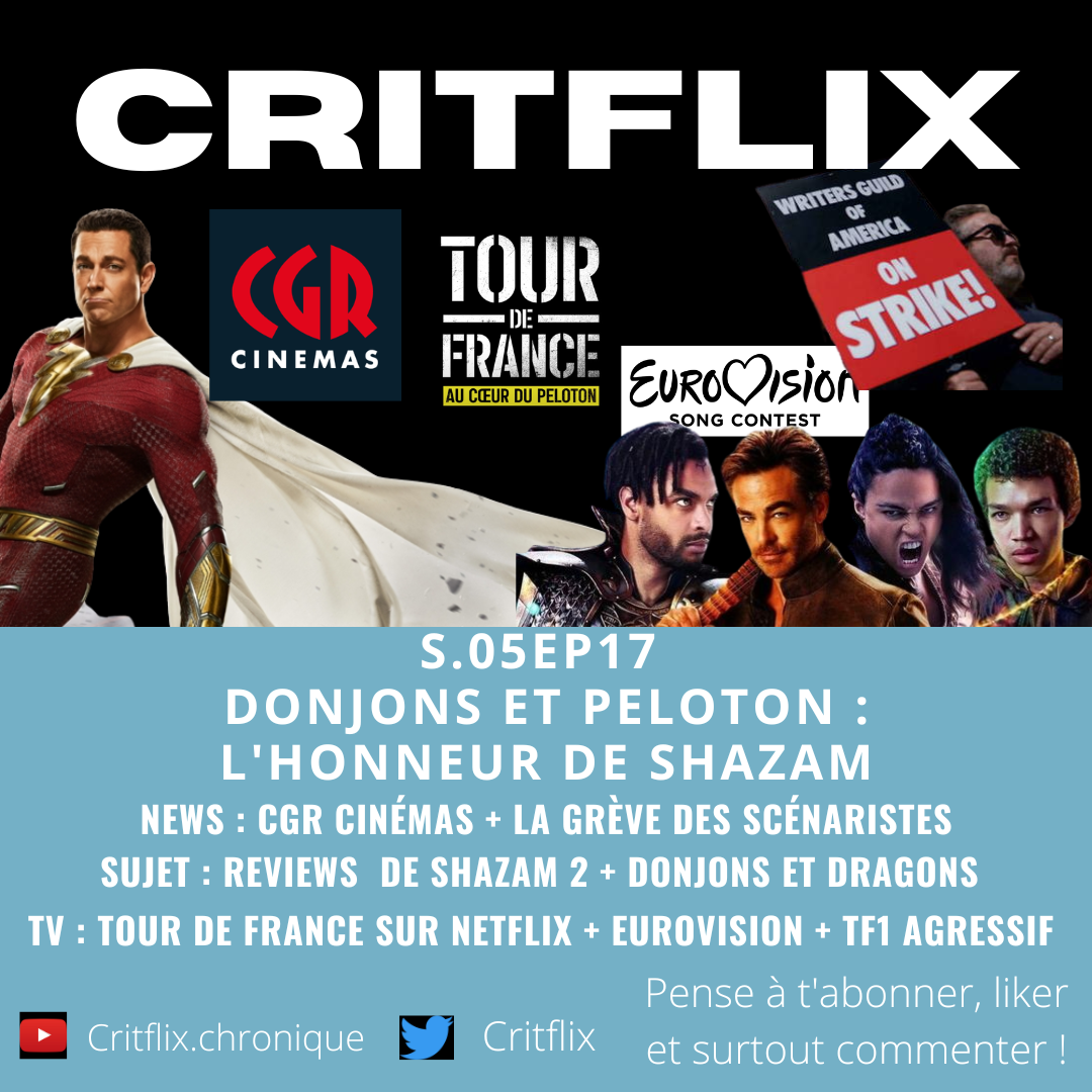 Critflix : Le Podcast média ciné télé