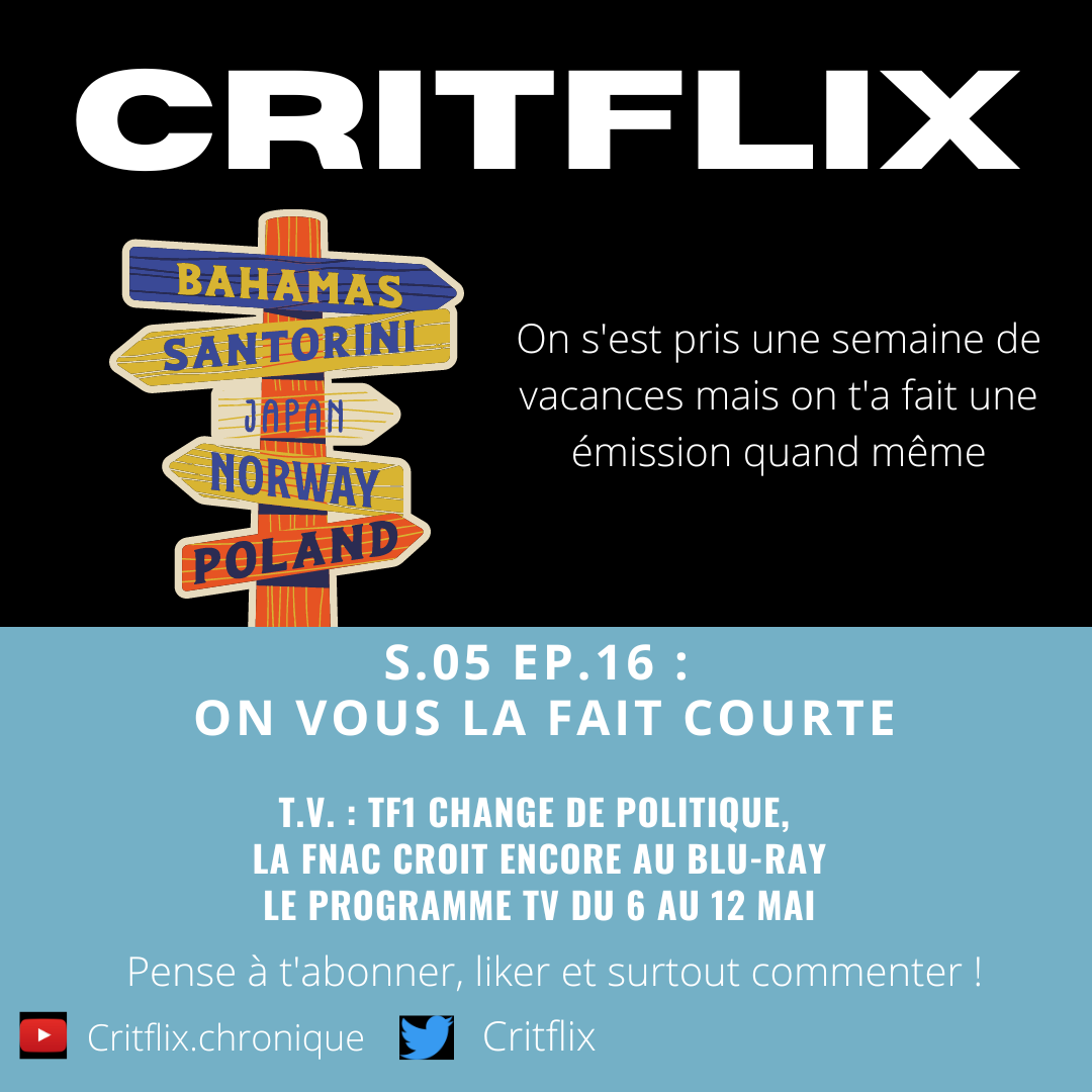 Critflix : Le Podcast média ciné télé