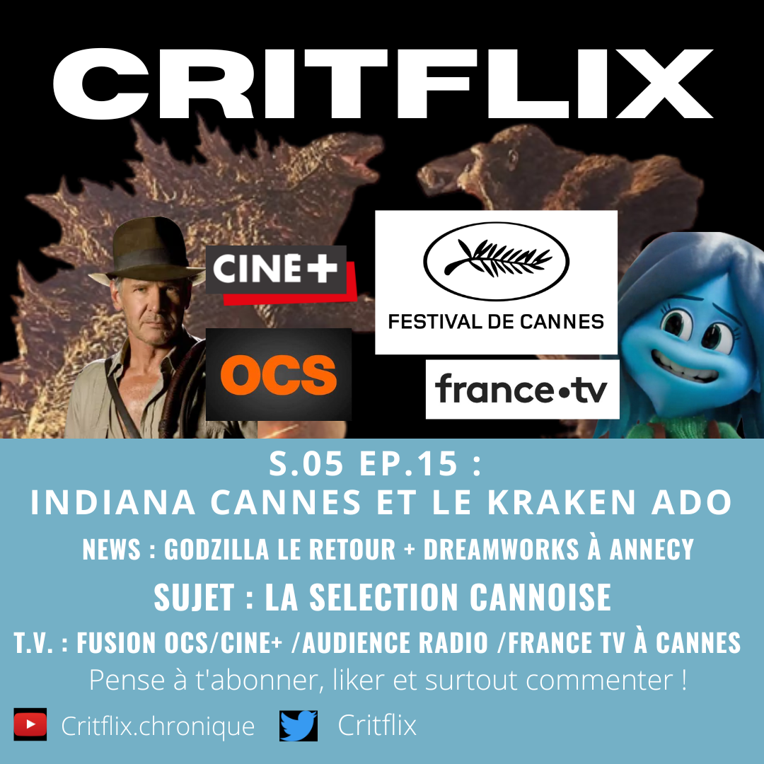 Critflix : Le Podcast média ciné télé