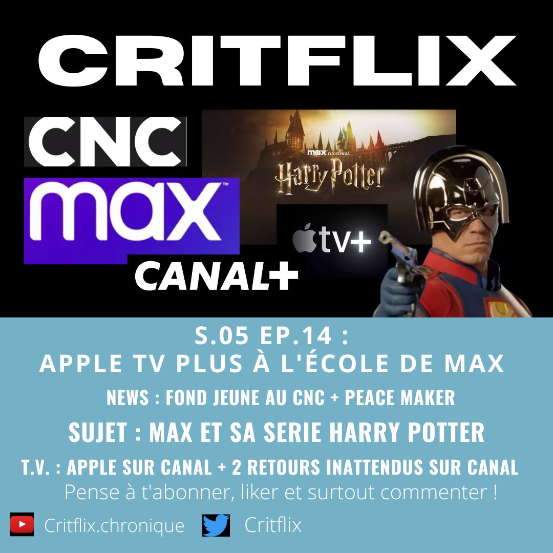 Critflix : Le Podcast média ciné télé