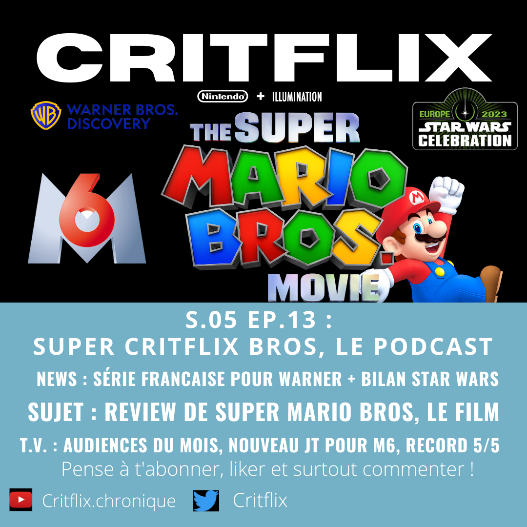 Critflix : Le Podcast média ciné télé