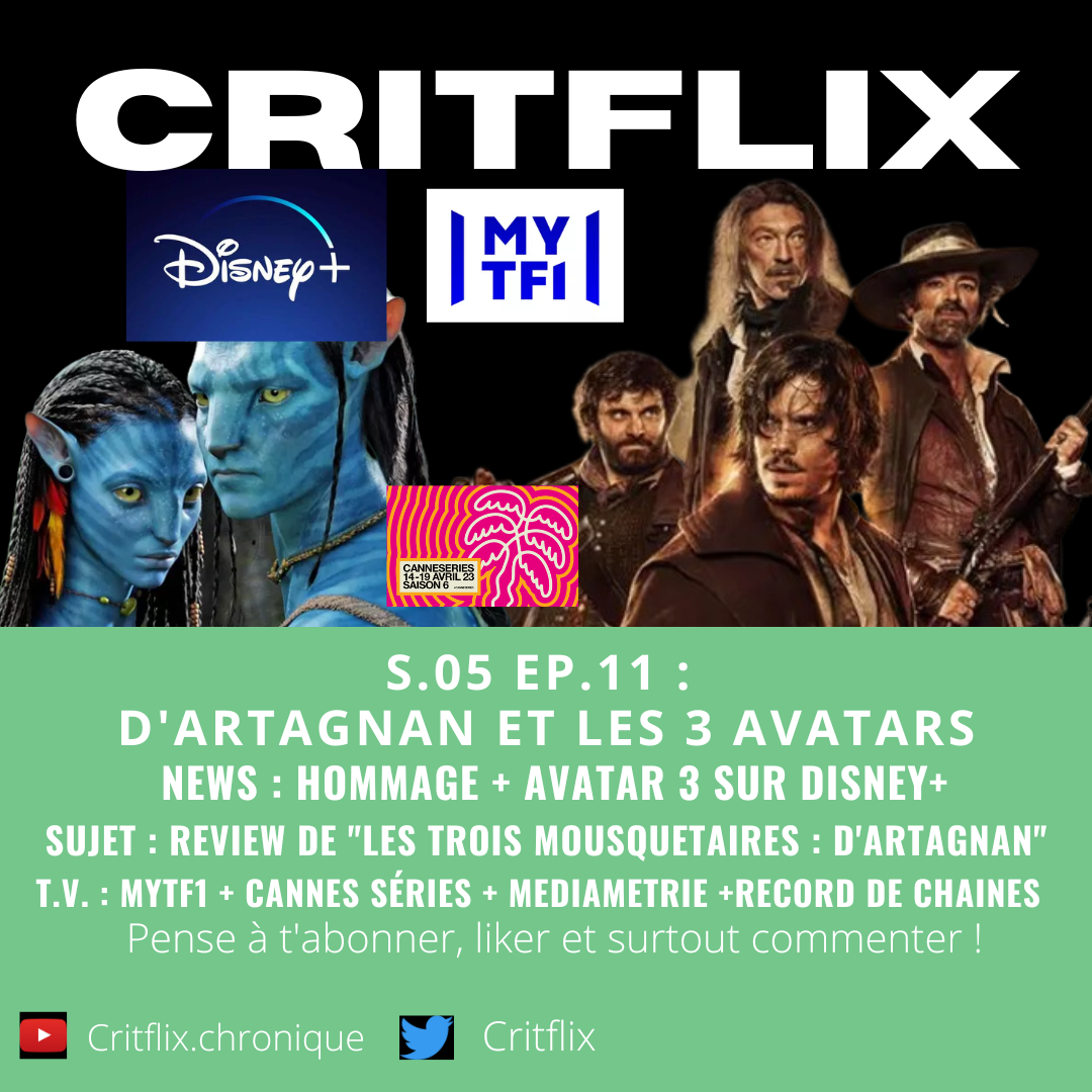 Critflix : Le Podcast média ciné télé