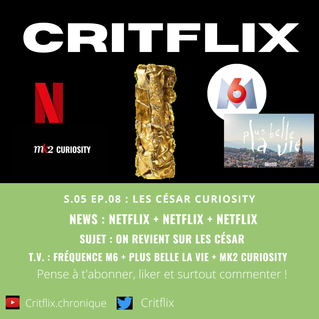 Critflix : Le Podcast média ciné télé
