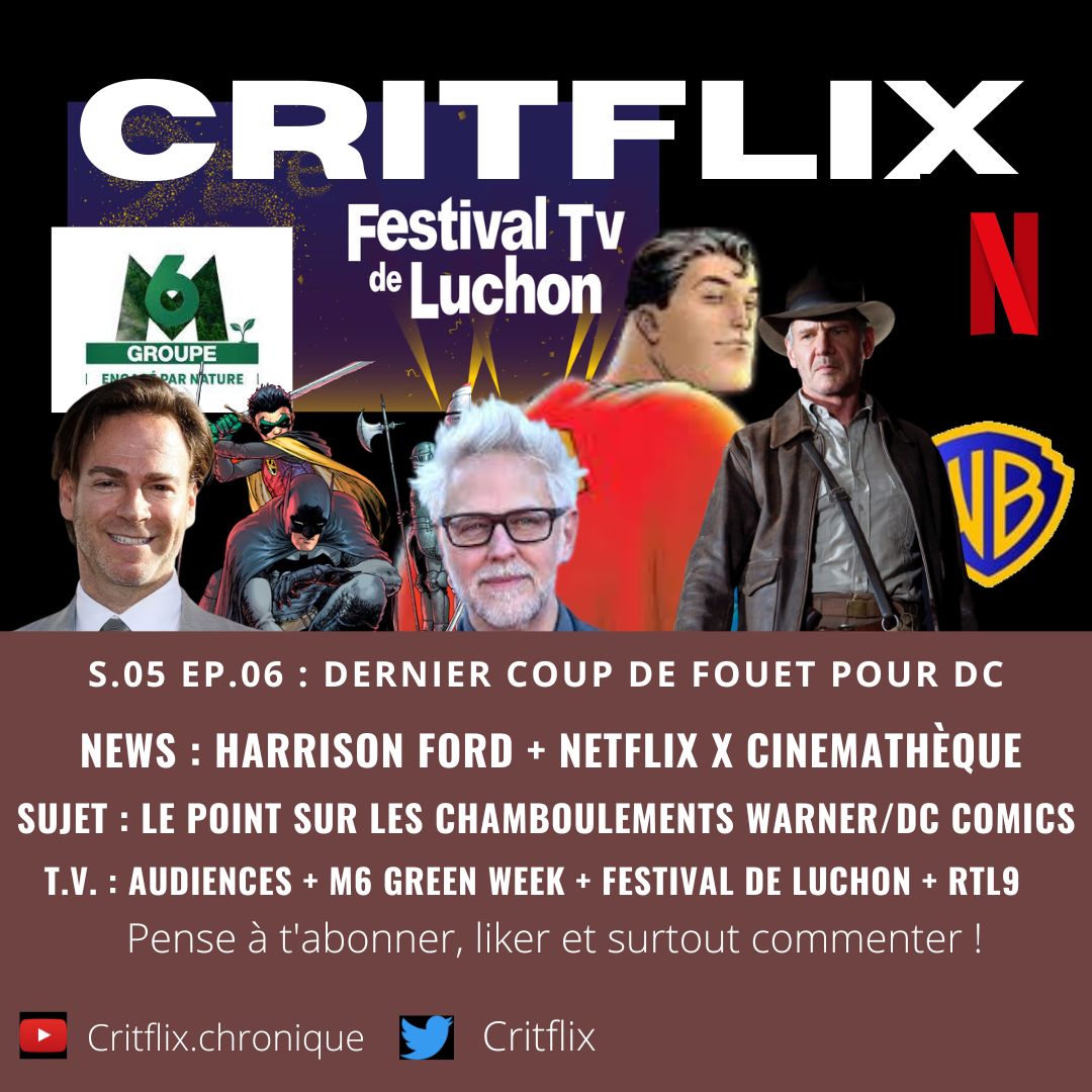 Critflix : Le Podcast média ciné télé