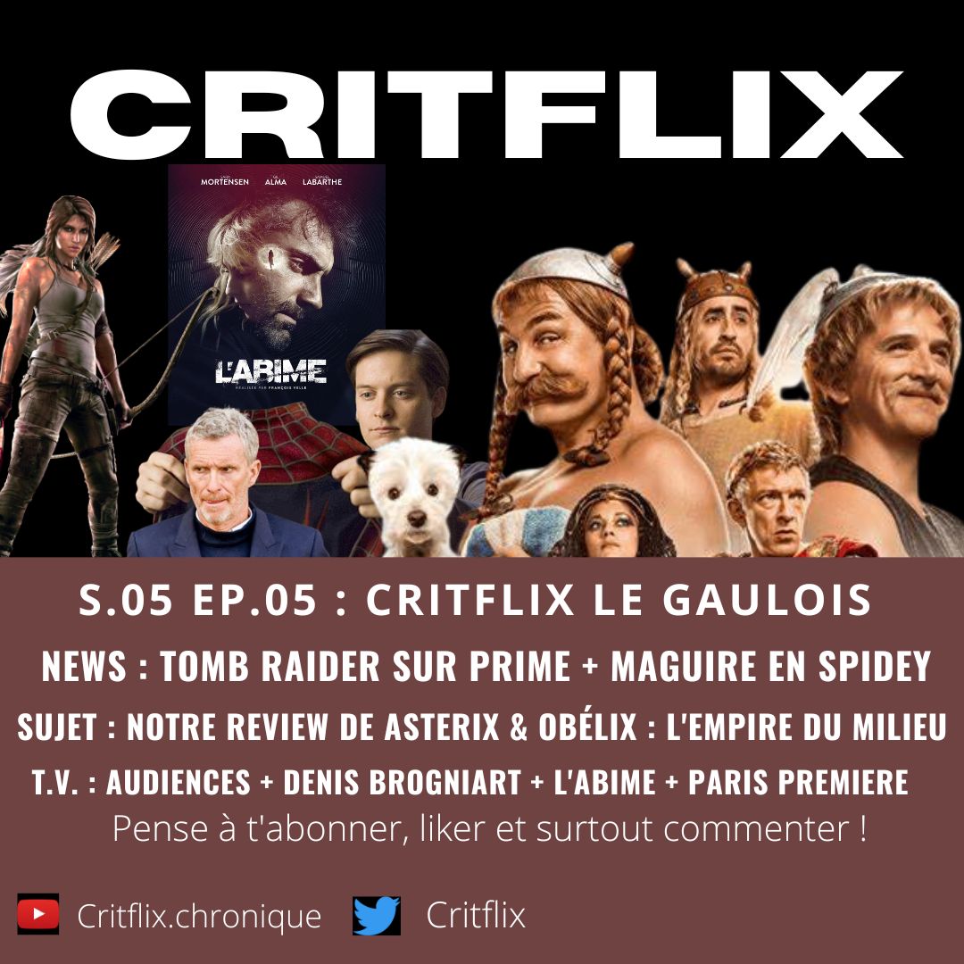Critflix : Le Podcast média ciné télé