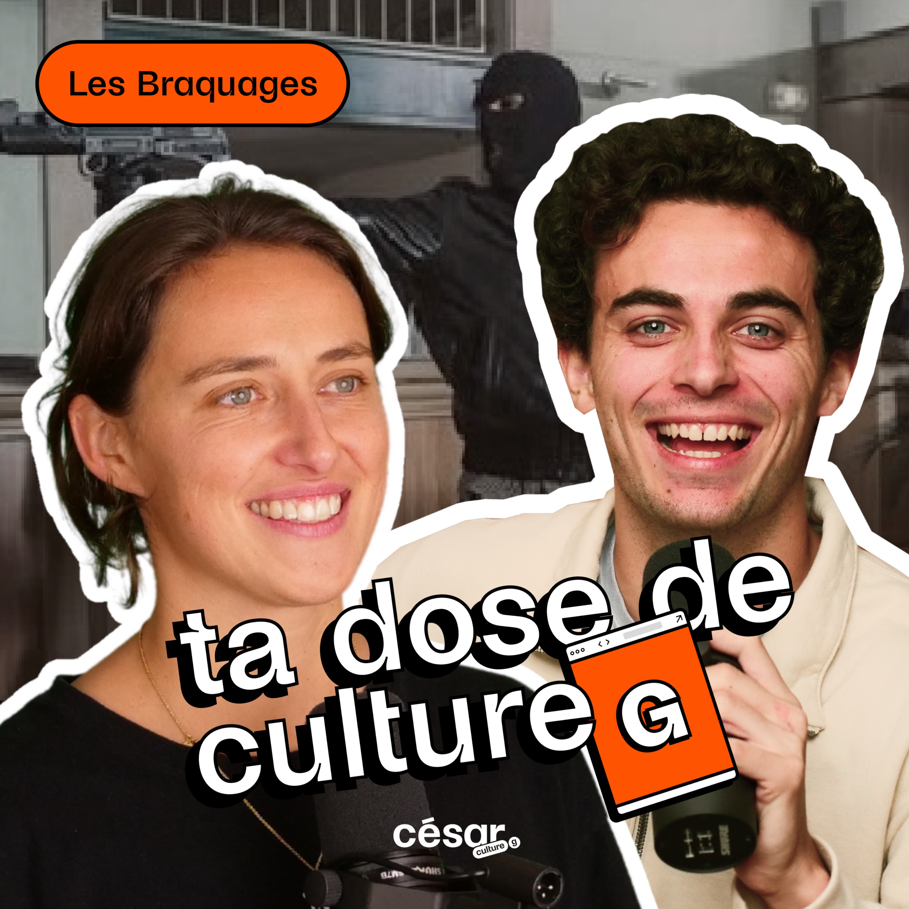 cover art for Les braquages les plus insolites !