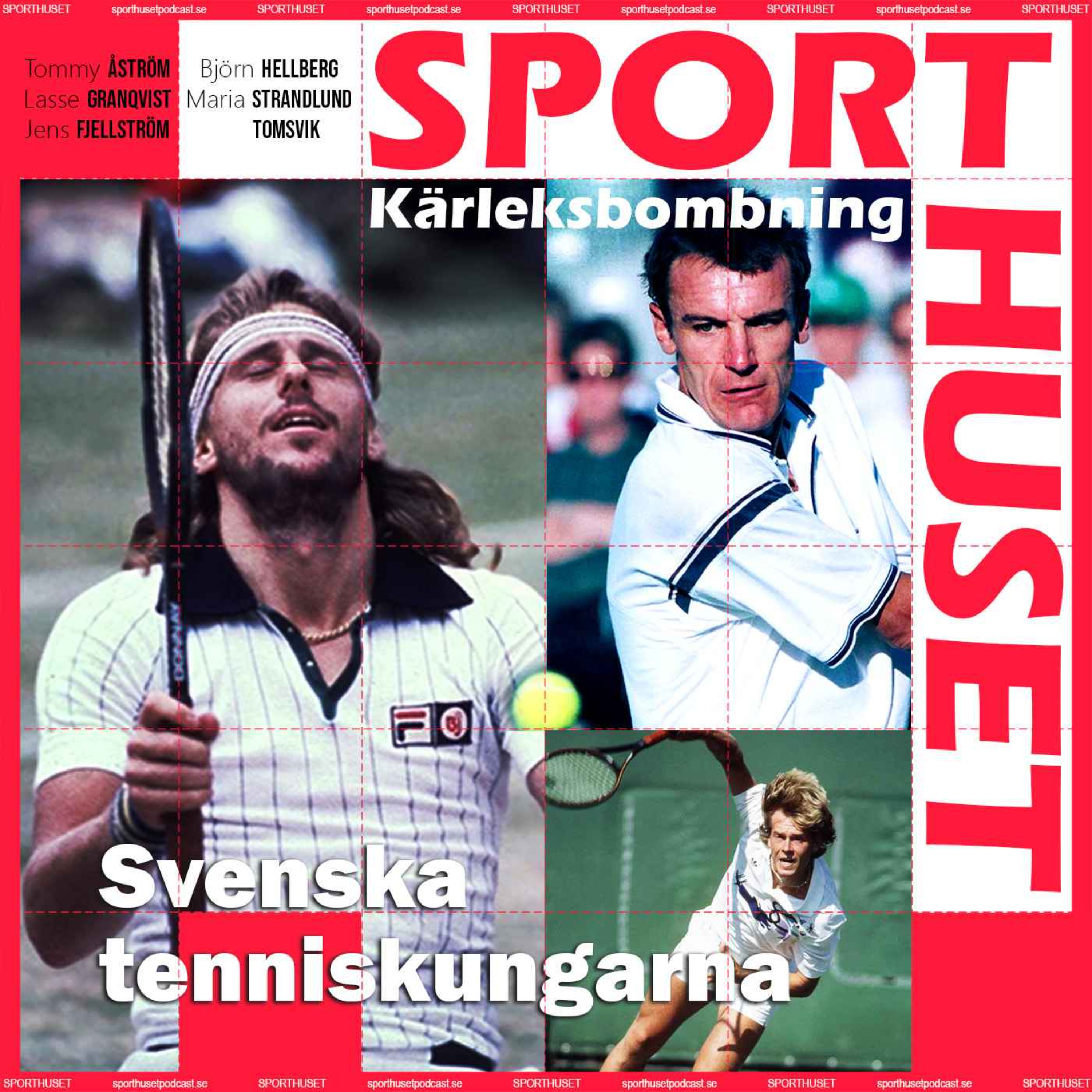 cover art for Kärleksbombning - Svenska tenniskungarna 