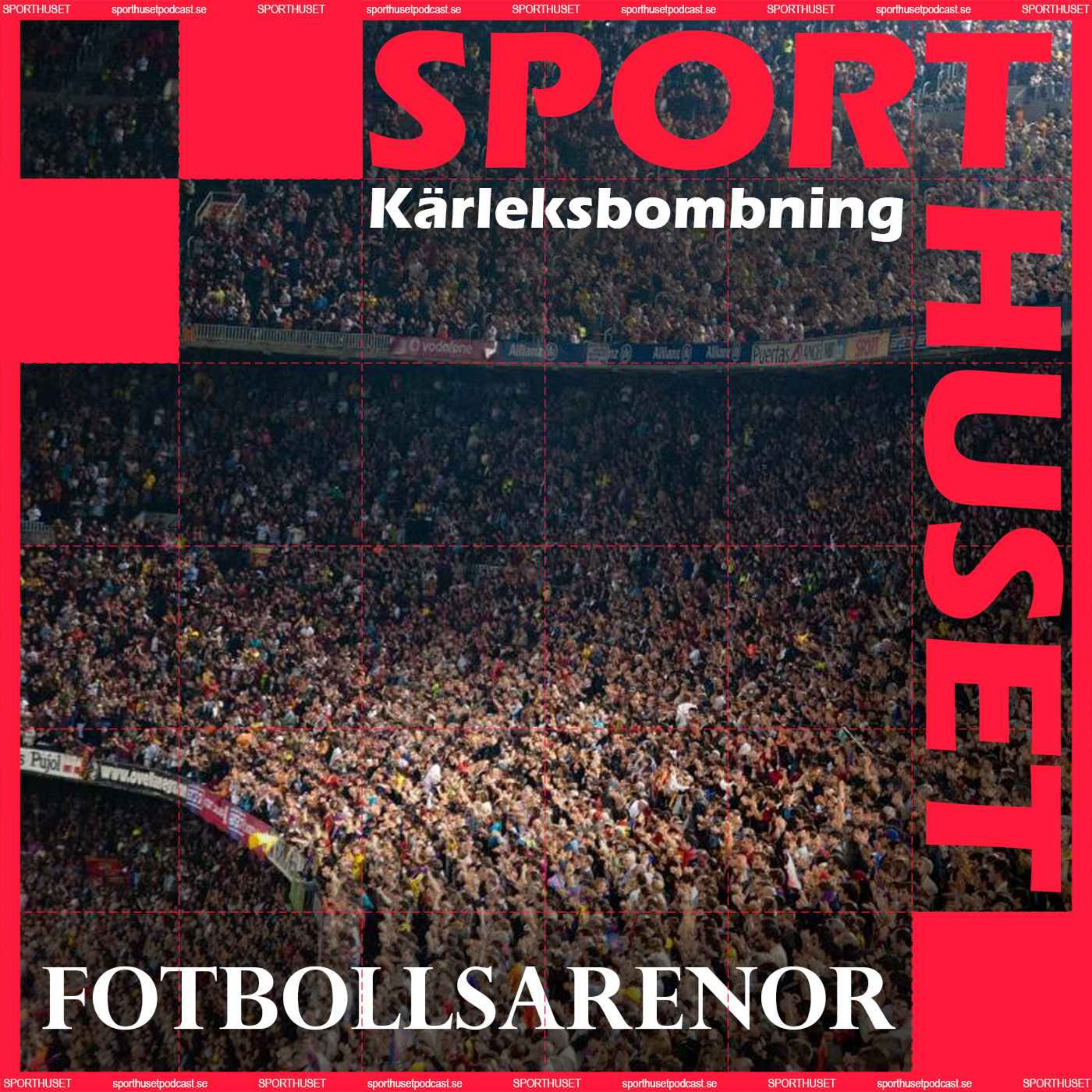 cover art for Kärleksbombning - Fotbollsarenor