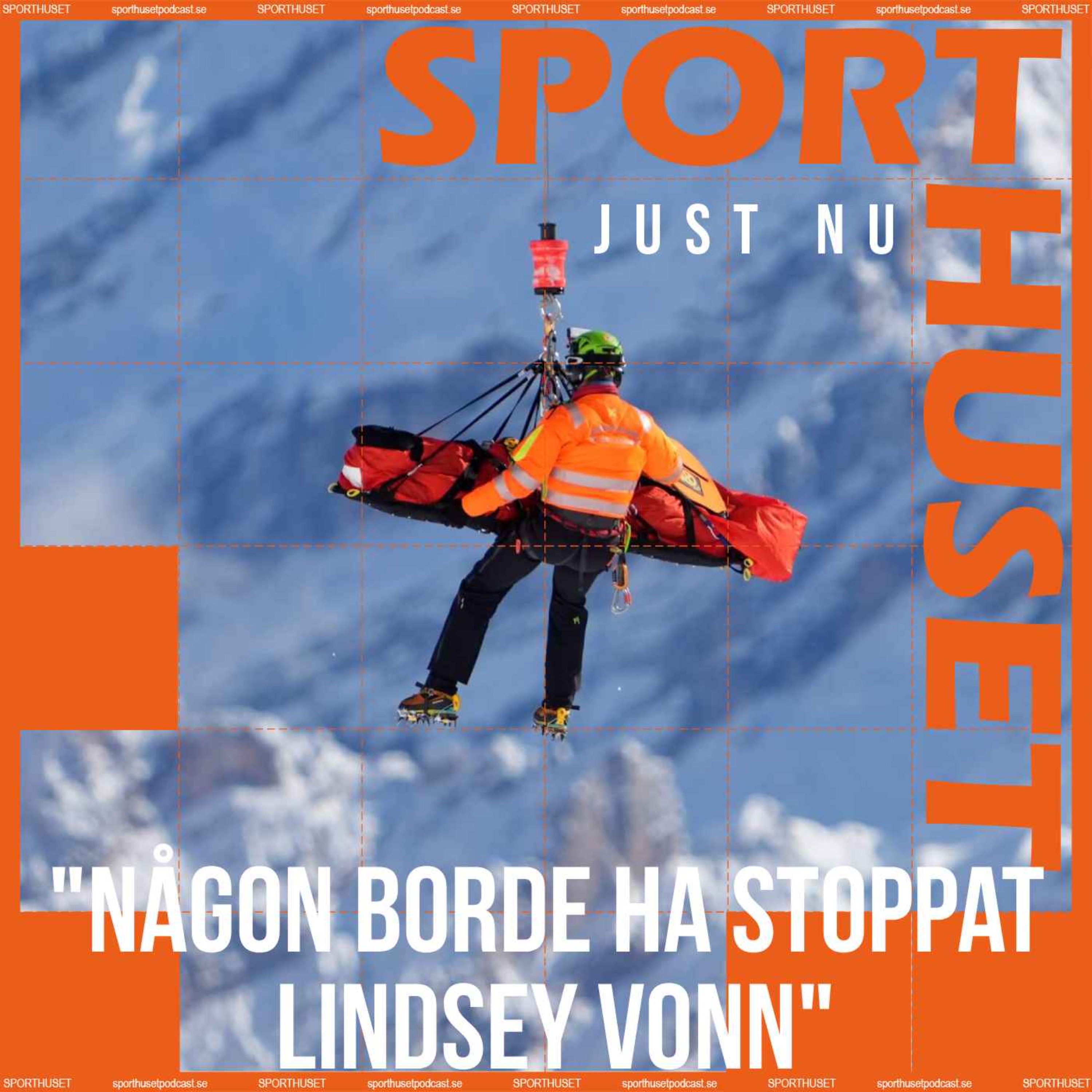 Just nu: ”Någon borde stoppat Lindsey Vonn”