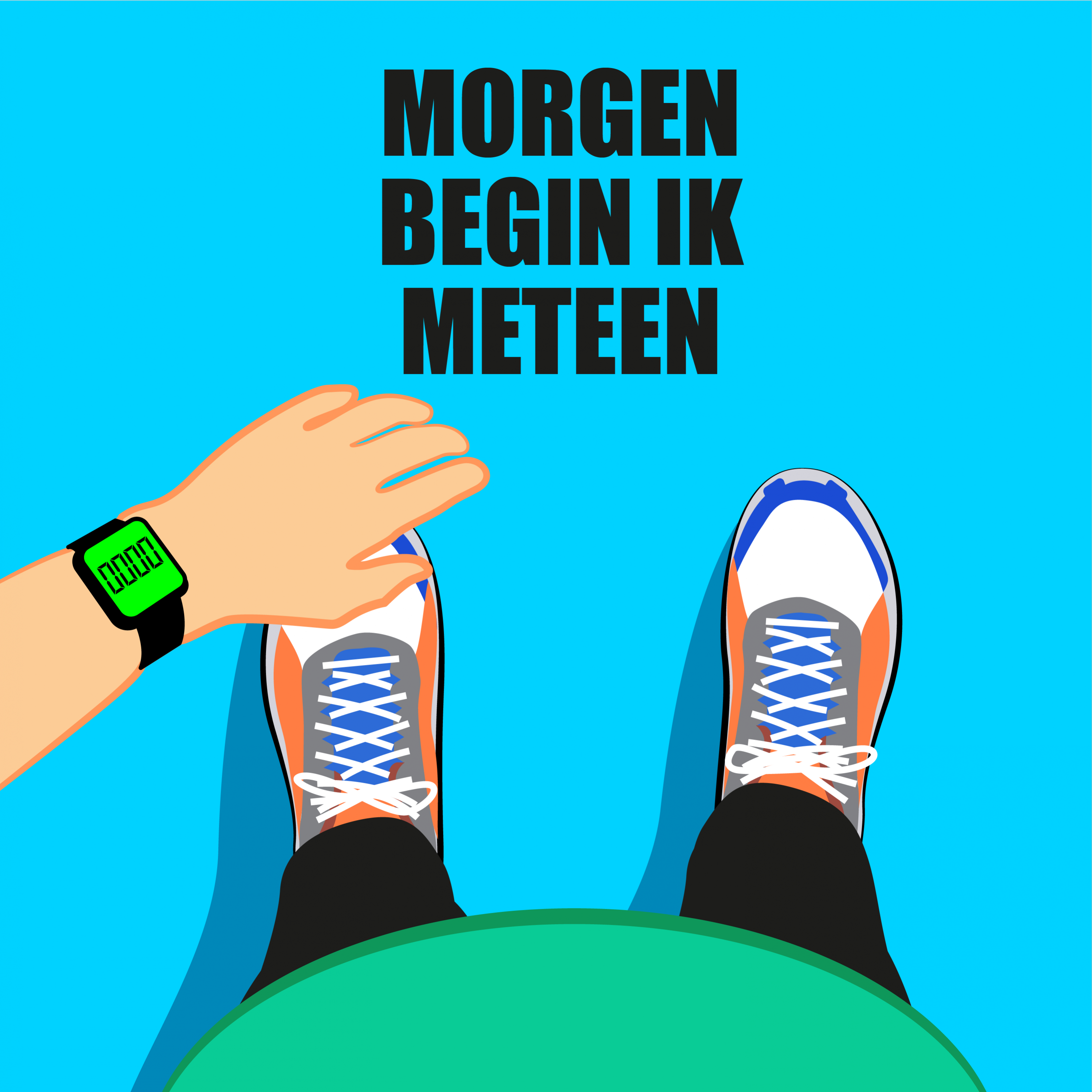 Morgen begin ik meteen