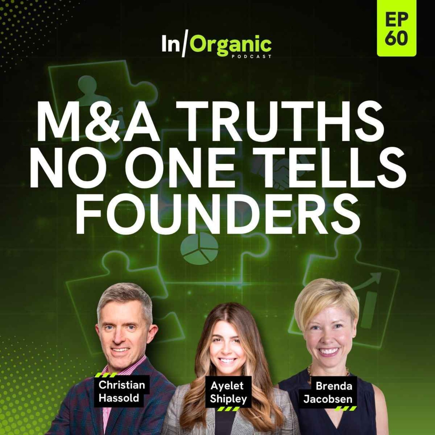 E60: The M&A Truths No One Tells Founders | Advice from an Operator w/Brenda Jacobsen episode artwork