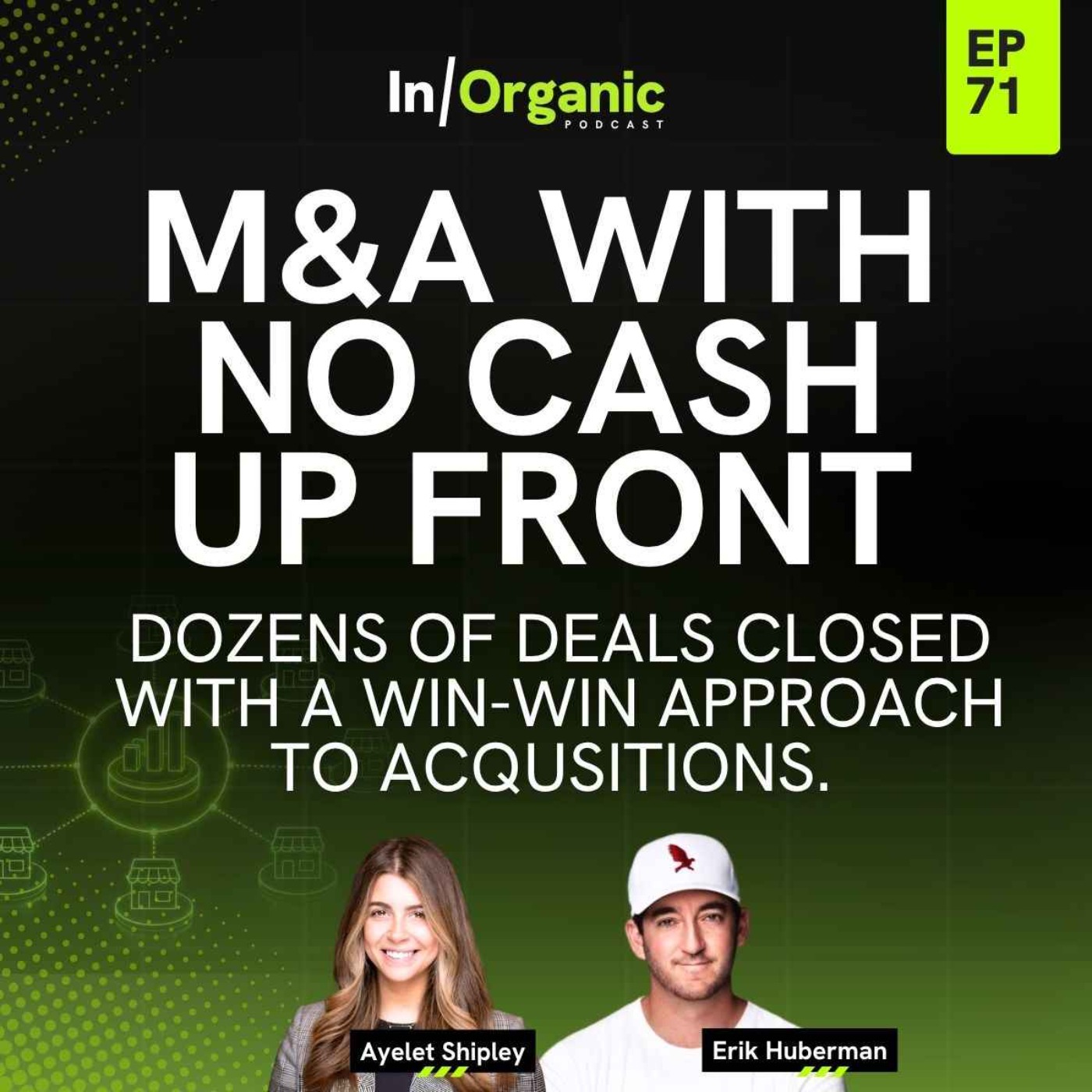 E71: Executing M&A with No Cash Up Front ft. Erik Huberman episode artwork